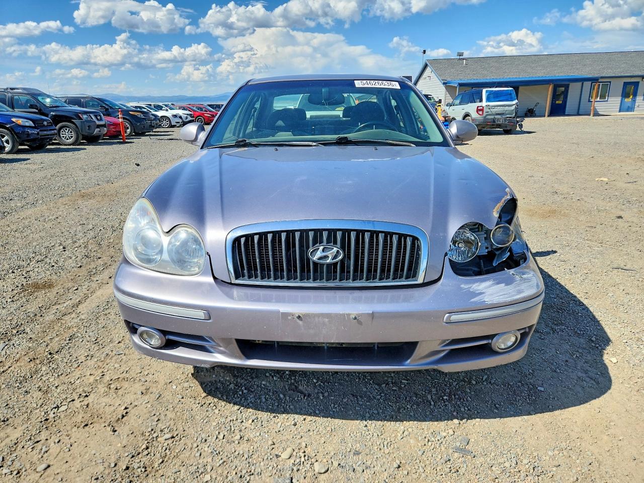2005 Hyundai Sonata Gls Gray vin: KMHWF35H75A147695