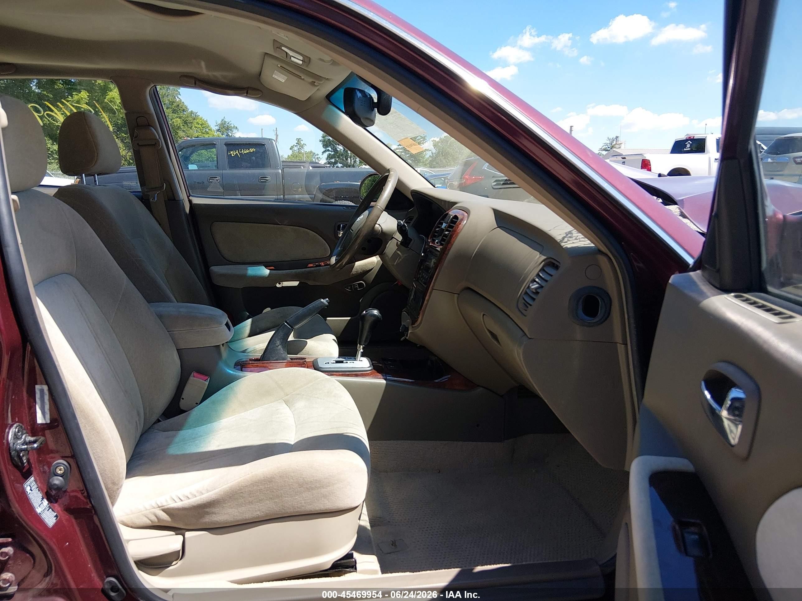 2005 Hyundai Sonata Gls/lx Red vin: KMHWF35H75A159488