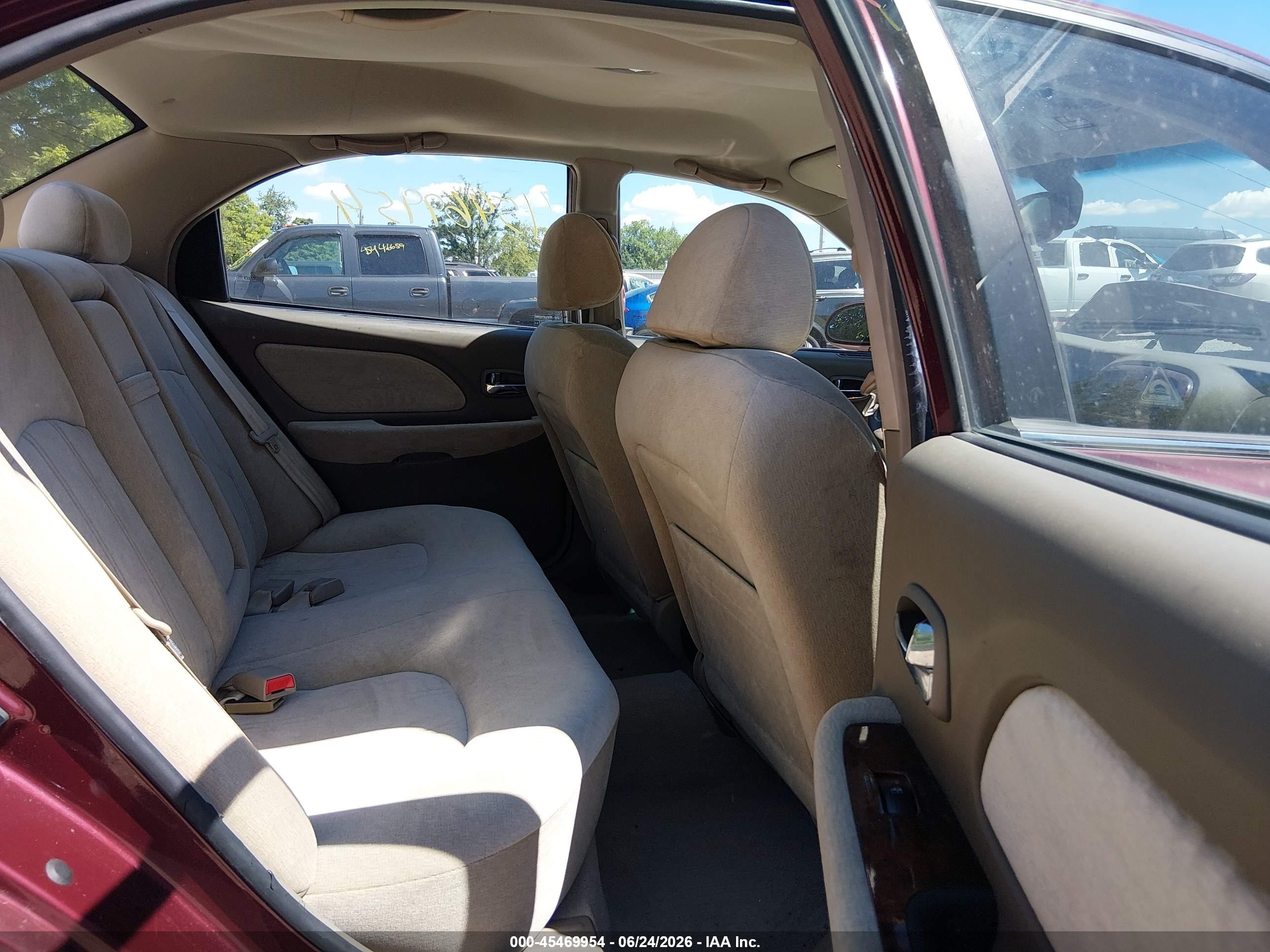 2005 Hyundai Sonata Gls/lx Red vin: KMHWF35H75A159488