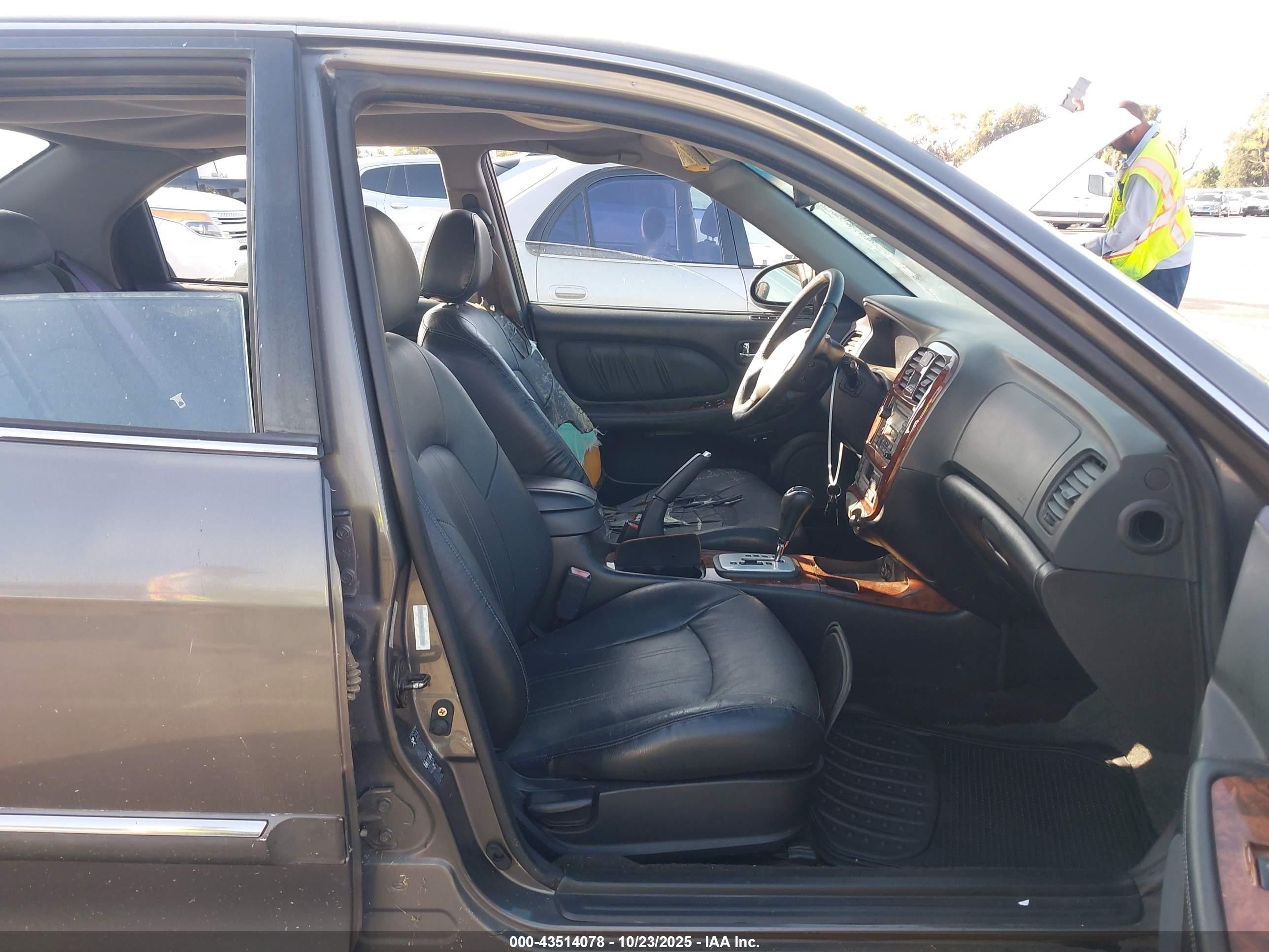 2002 Hyundai Sonata Gls/lx Gray vin: KMHWF35H82A716209