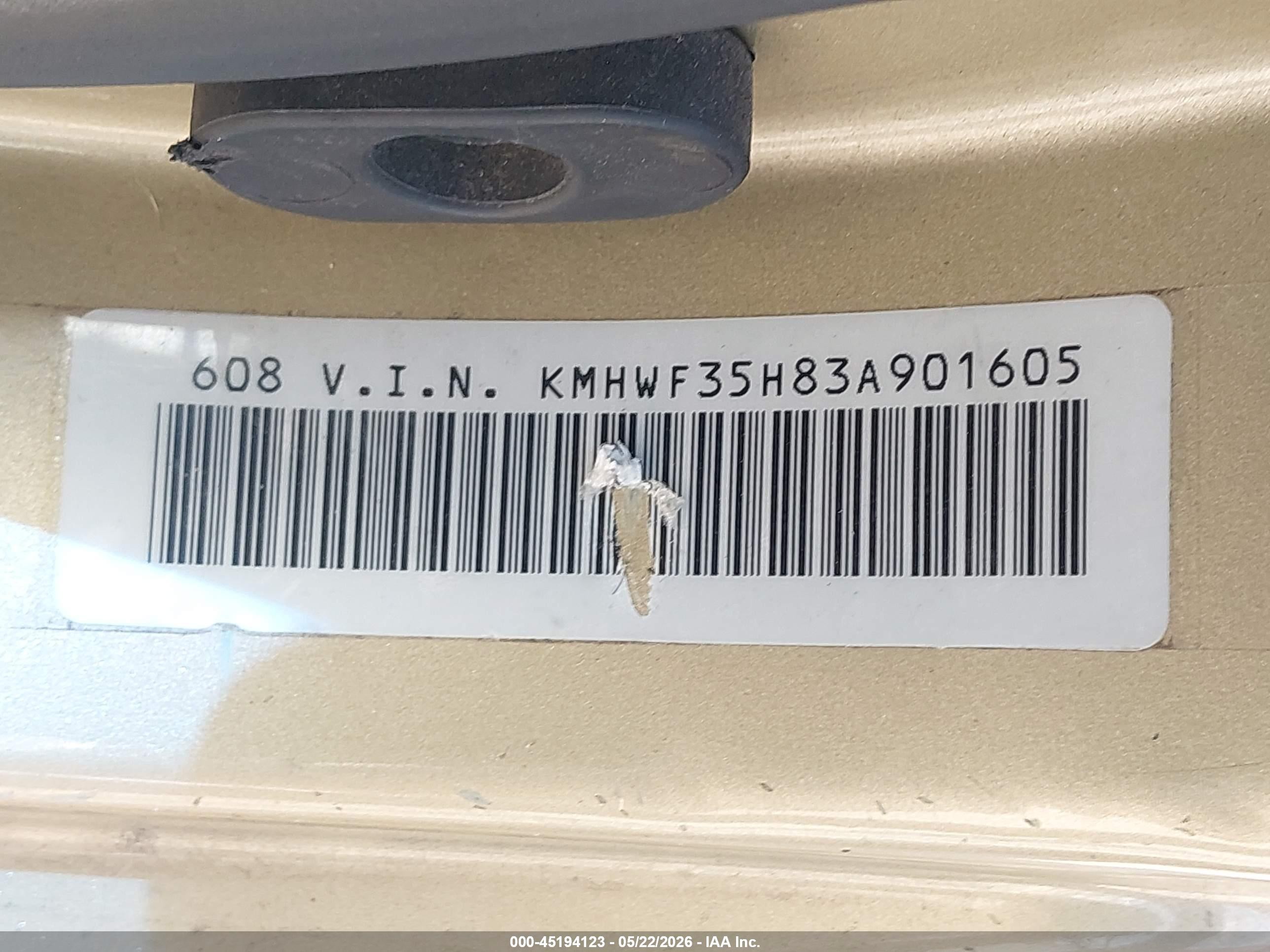 2003 Hyundai Sonata Gls/lx Beige vin: KMHWF35H83A901605