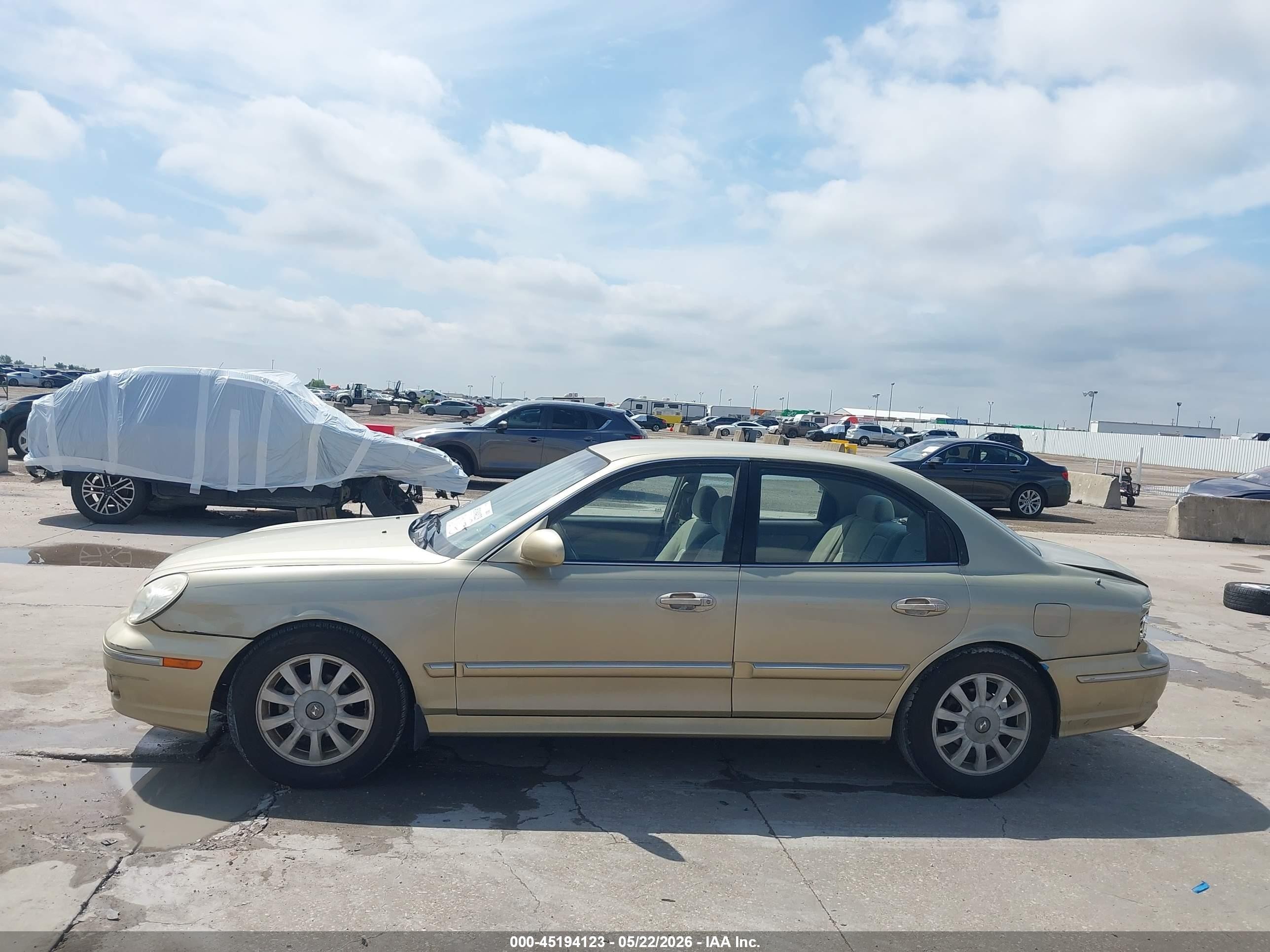 2003 Hyundai Sonata Gls/lx Beige vin: KMHWF35H83A901605