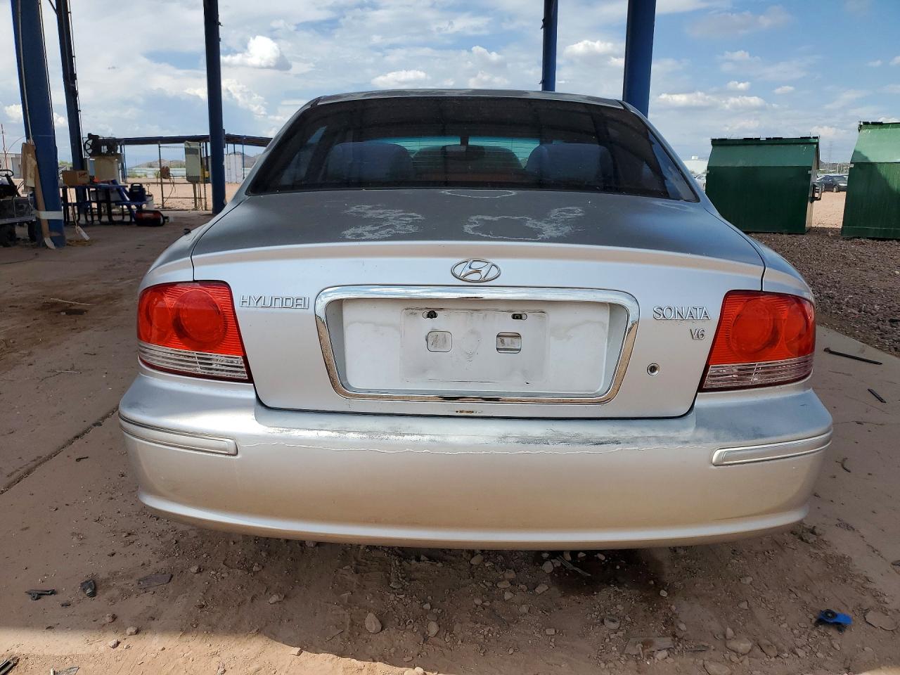 2005 Hyundai Sonata Gls Silver vin: KMHWF35H85A155577