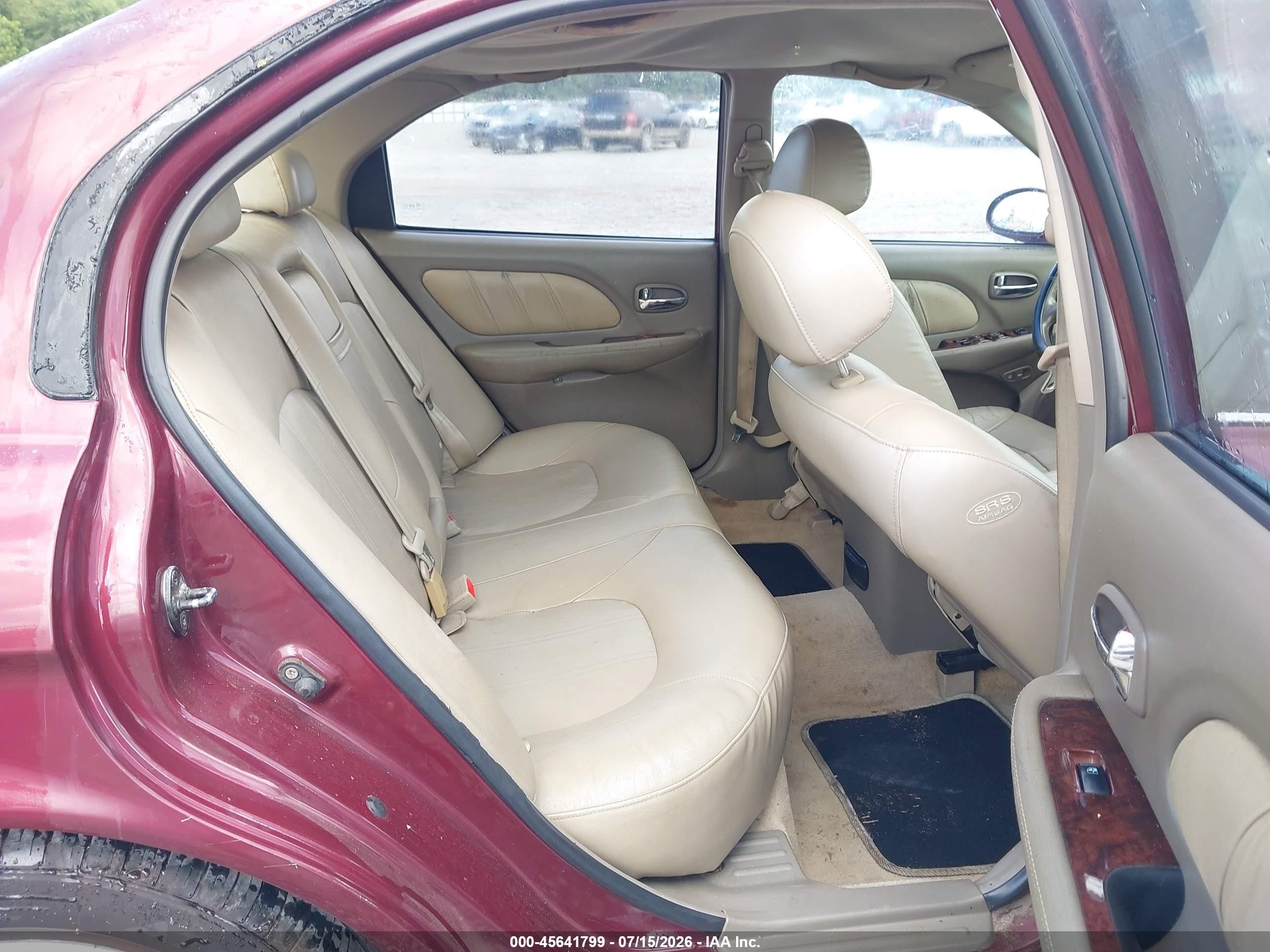 2005 Hyundai Sonata Gls/lx Burgundy vin: KMHWF35H85A177255
