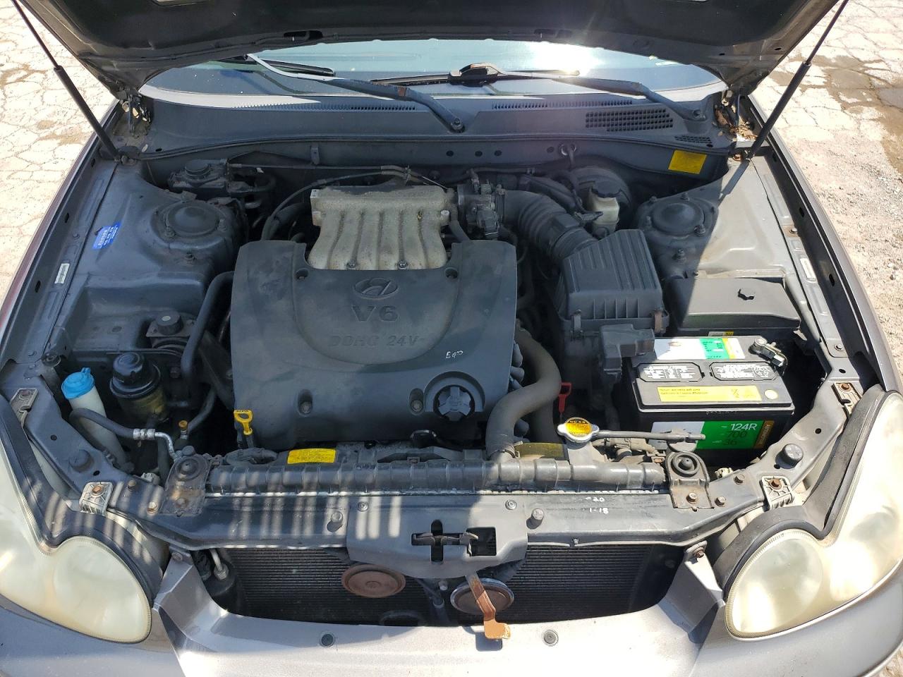 2002 Hyundai Sonata Gls Gray vin: KMHWF35H92A637549