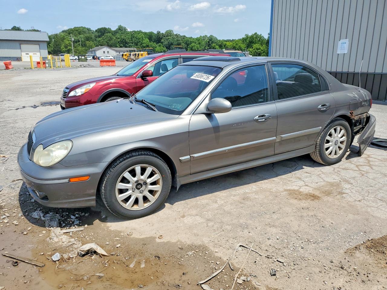 2002 Hyundai Sonata Gls Gray vin: KMHWF35H92A637549