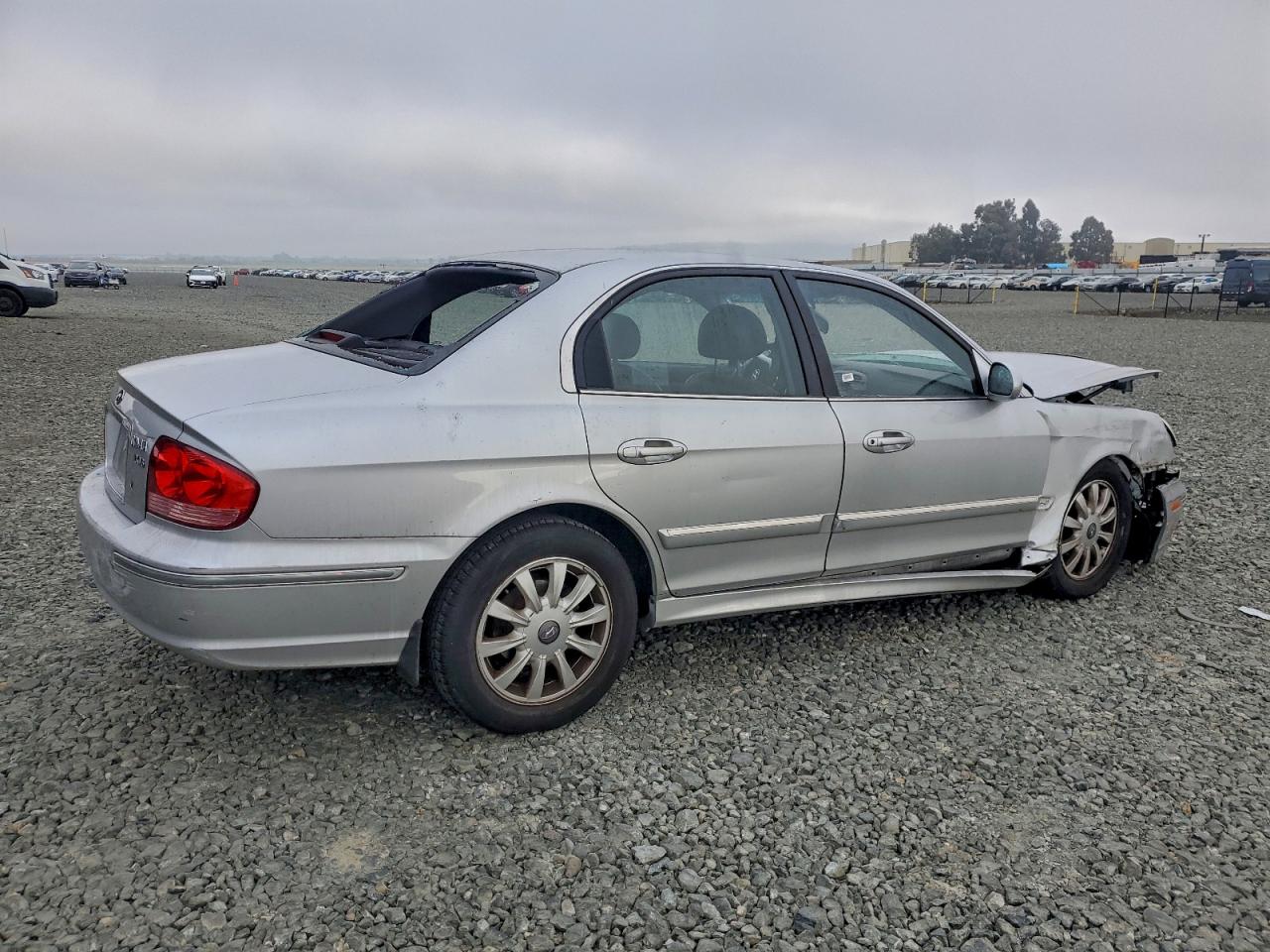 2002 Hyundai Sonata Gls Silver vin: KMHWF35H92A642945