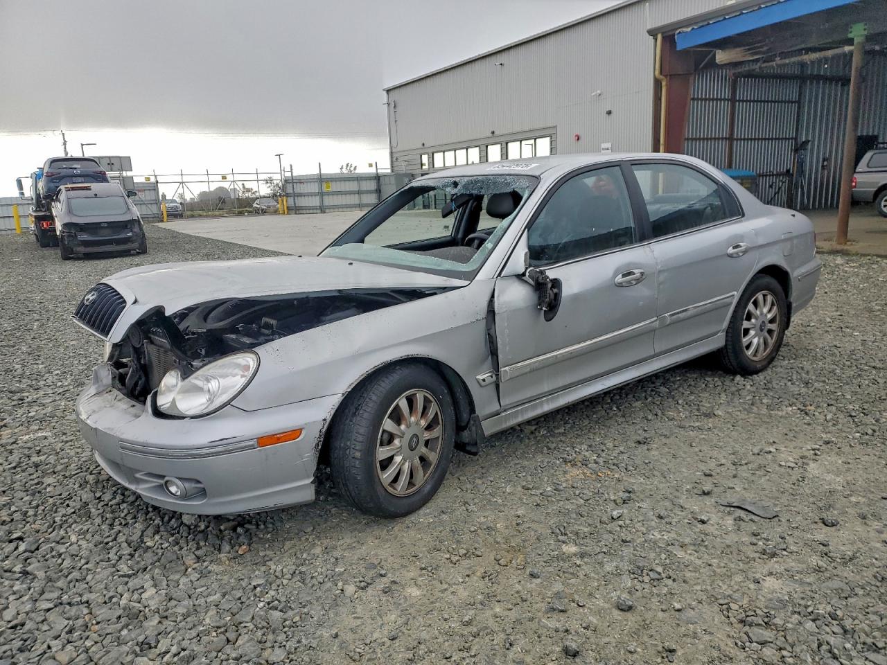 2002 Hyundai Sonata Gls Серебряный vin: KMHWF35H92A642945
