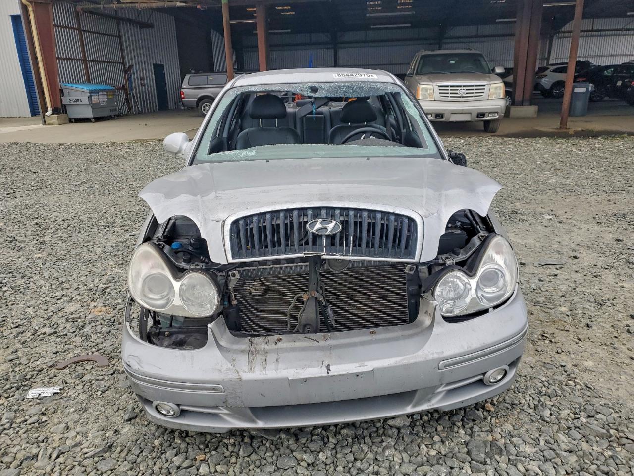 2002 Hyundai Sonata Gls Silver vin: KMHWF35H92A642945