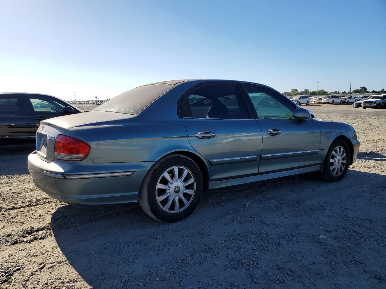 2004 Hyundai Sonata Gls Blue vin: KMHWF35H94A036063