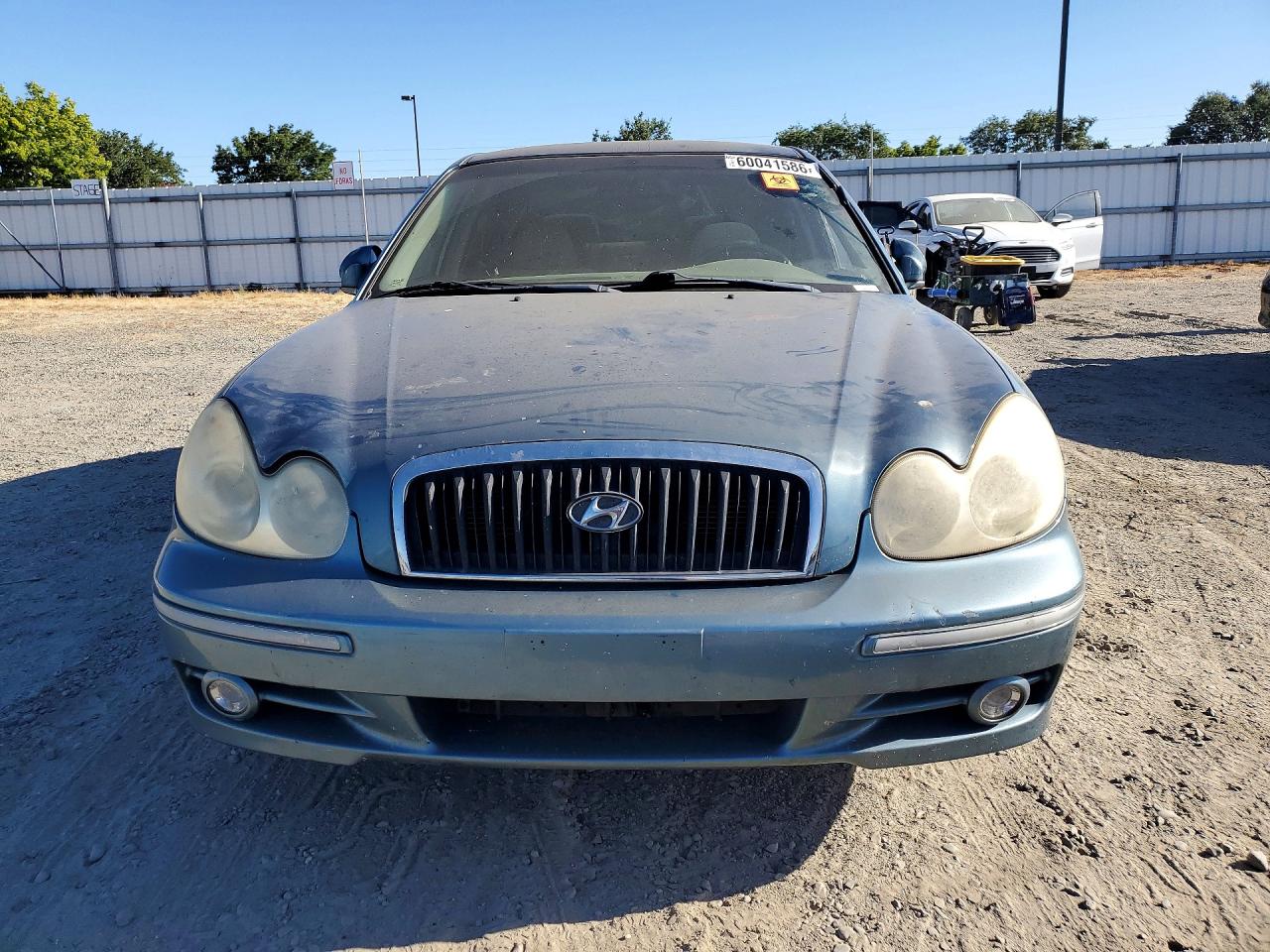 2004 Hyundai Sonata Gls Blue vin: KMHWF35H94A036063