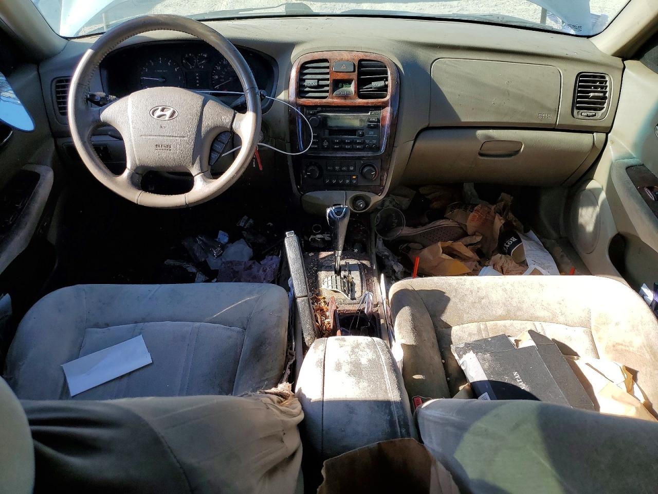 2004 Hyundai Sonata Gls Blue vin: KMHWF35H94A036063