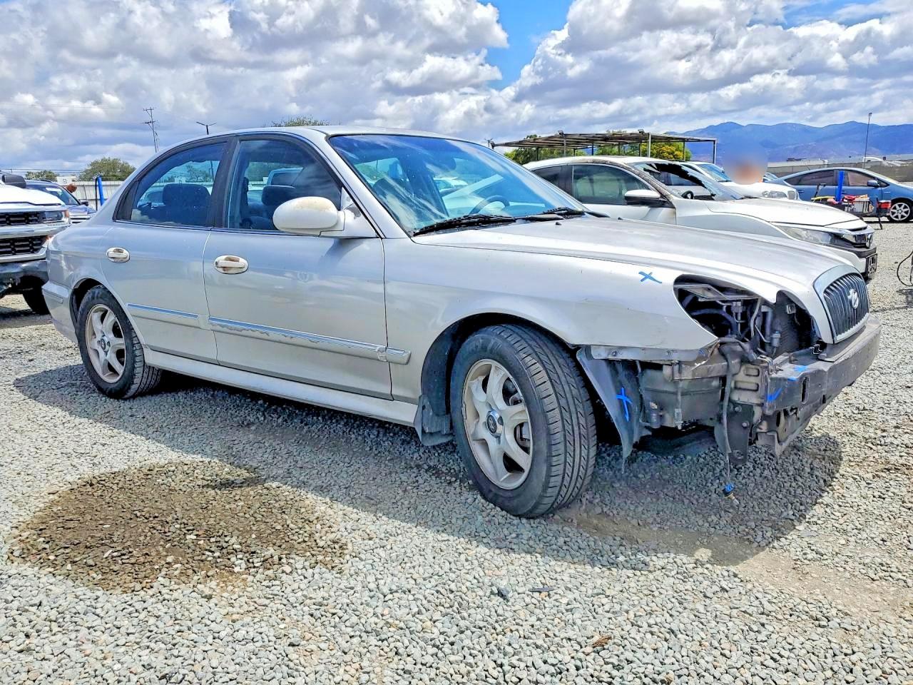 2005 Hyundai Sonata Gls Silver vin: KMHWF35H95A211865