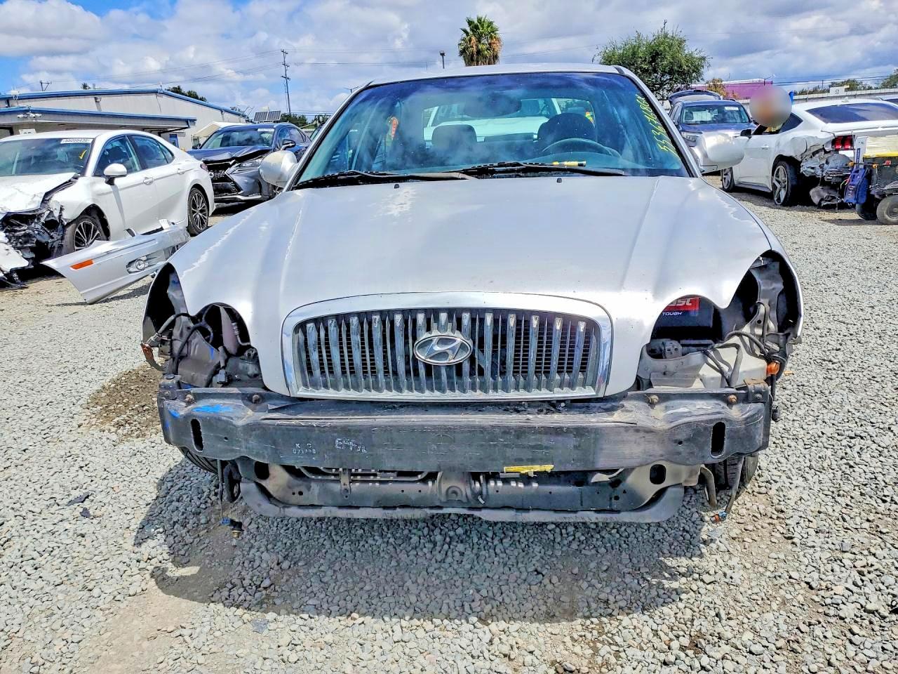 2005 Hyundai Sonata Gls Silver vin: KMHWF35H95A211865