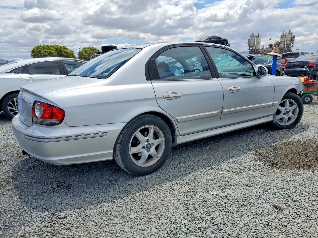 2005 Hyundai Sonata Gls Silver vin: KMHWF35H95A211865
