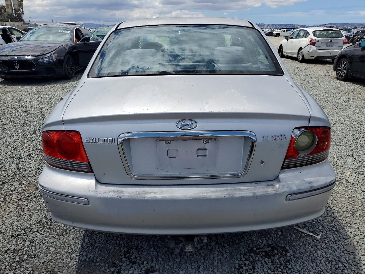 2005 Hyundai Sonata Gls Silver vin: KMHWF35H95A211865