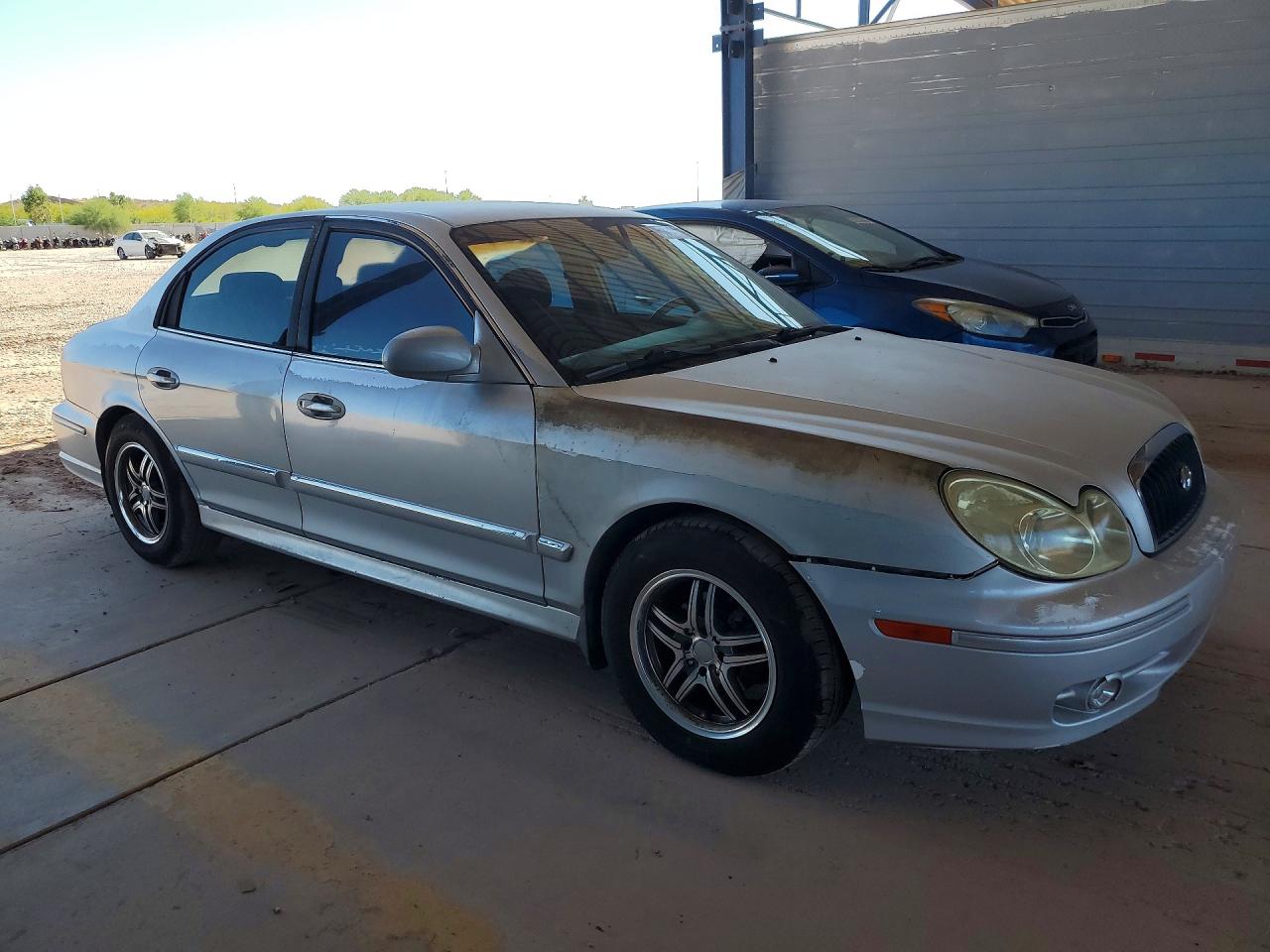 2002 Hyundai Sonata Gls Silver vin: KMHWF35HX2A712758