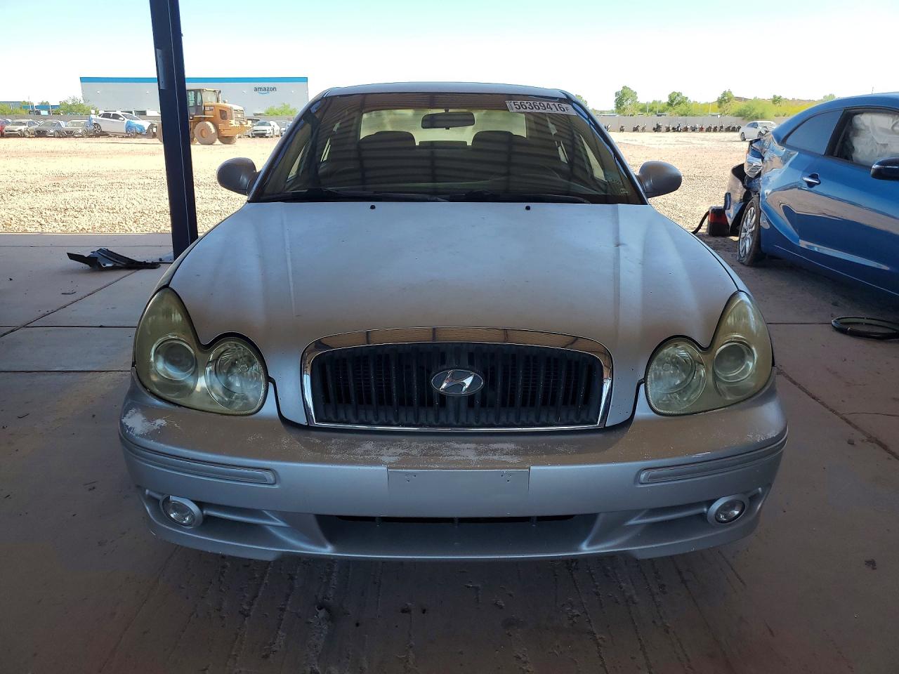 2002 Hyundai Sonata Gls Silver vin: KMHWF35HX2A712758
