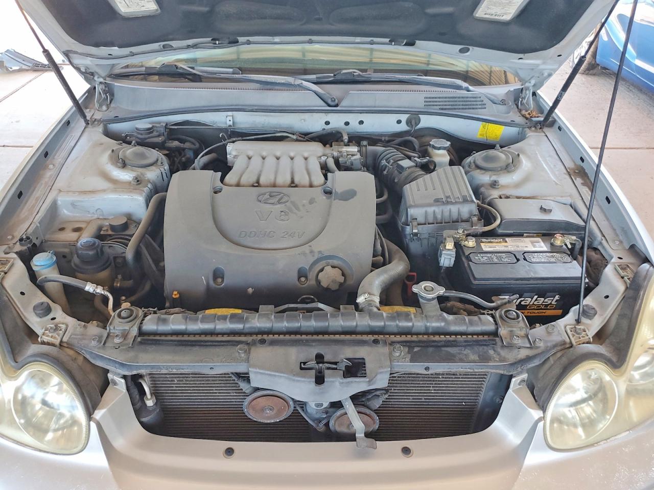 2002 Hyundai Sonata Gls Silver vin: KMHWF35HX2A712758