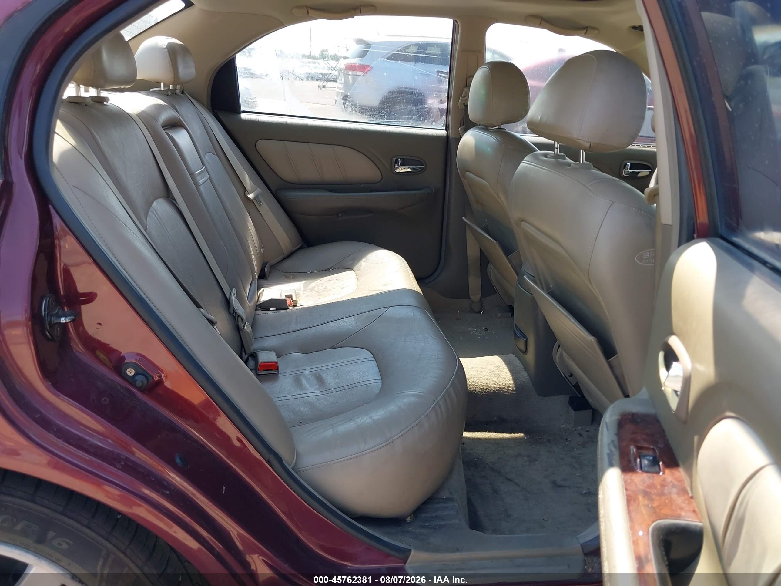 2003 Hyundai Sonata Gls/lx Maroon vin: KMHWF35HX3A879834