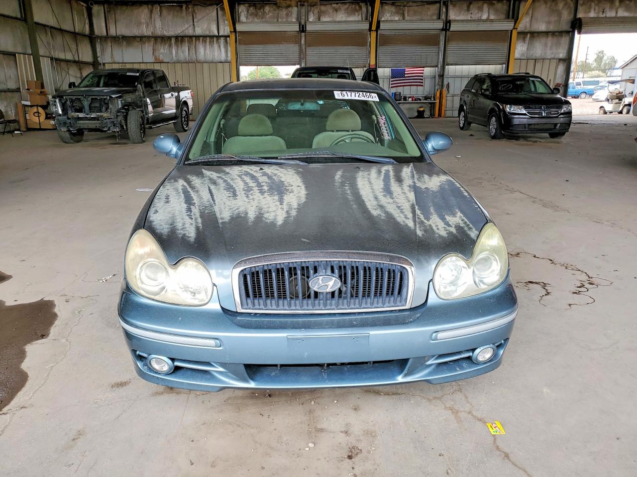 2004 Hyundai Sonata Gls Teal vin: KMHWF35HX4A024553