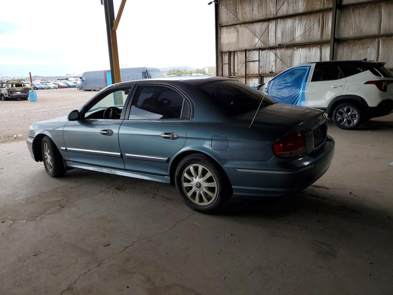 2004 Hyundai Sonata Gls Teal vin: KMHWF35HX4A024553
