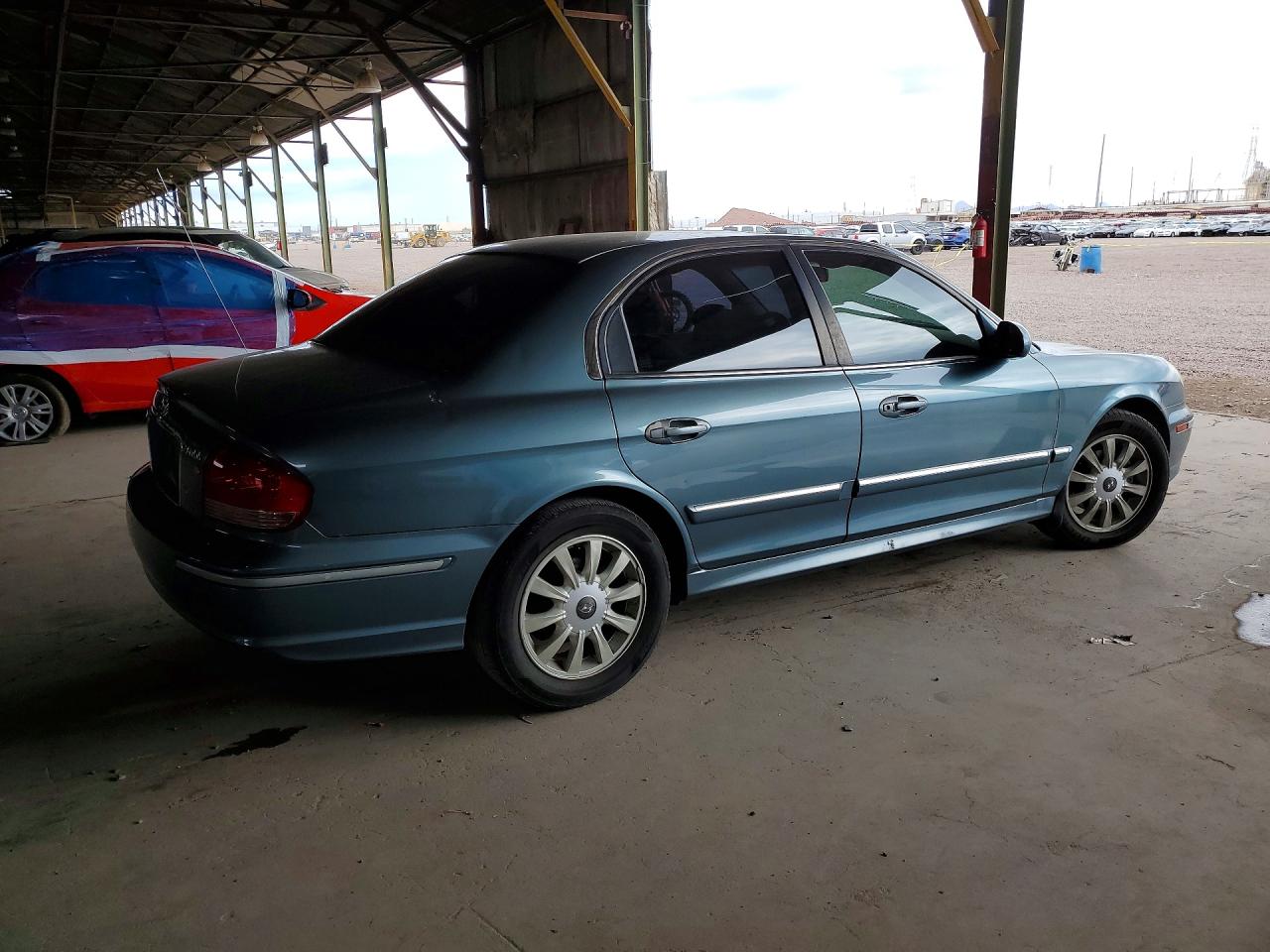 2004 Hyundai Sonata Gls Teal vin: KMHWF35HX4A024553