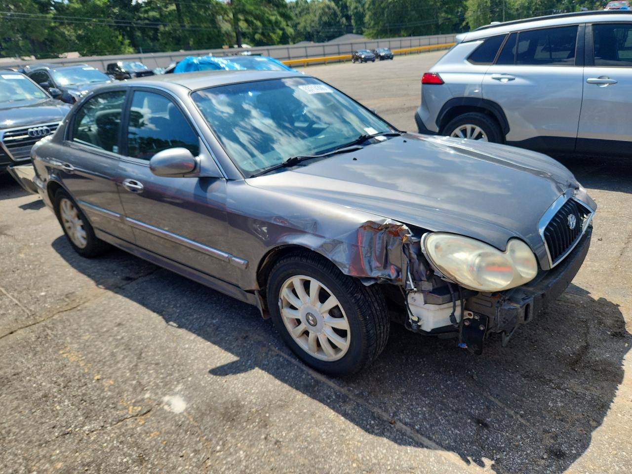 2004 Hyundai Sonata Gls Серый vin: KMHWF35HX4A937006