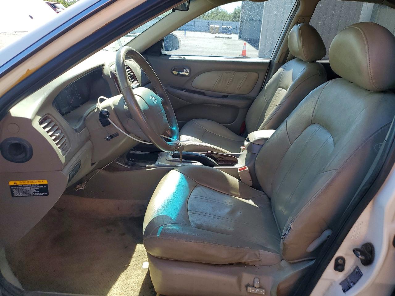 2004 Hyundai Sonata Gls White vin: KMHWF35HX4A964979