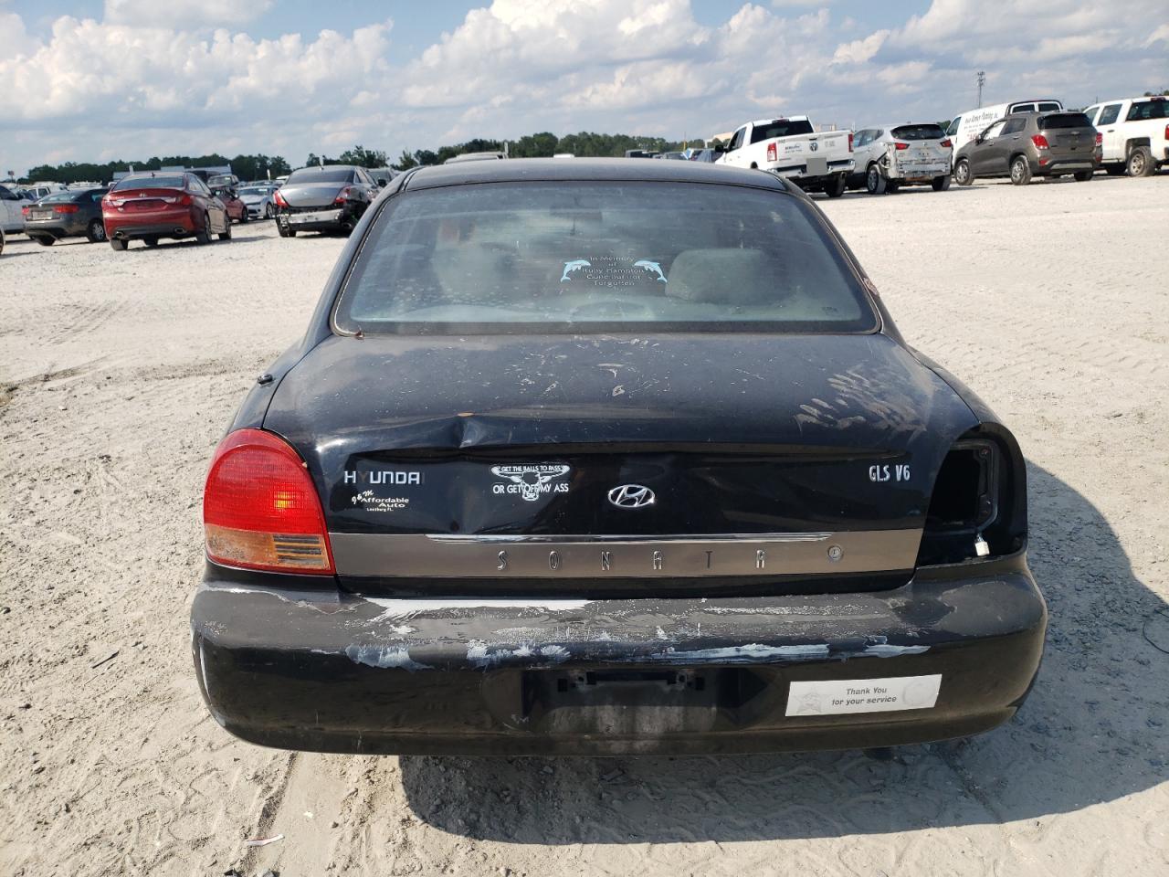 2001 Hyundai Sonata Gls Черный vin: KMHWF35V11A429427