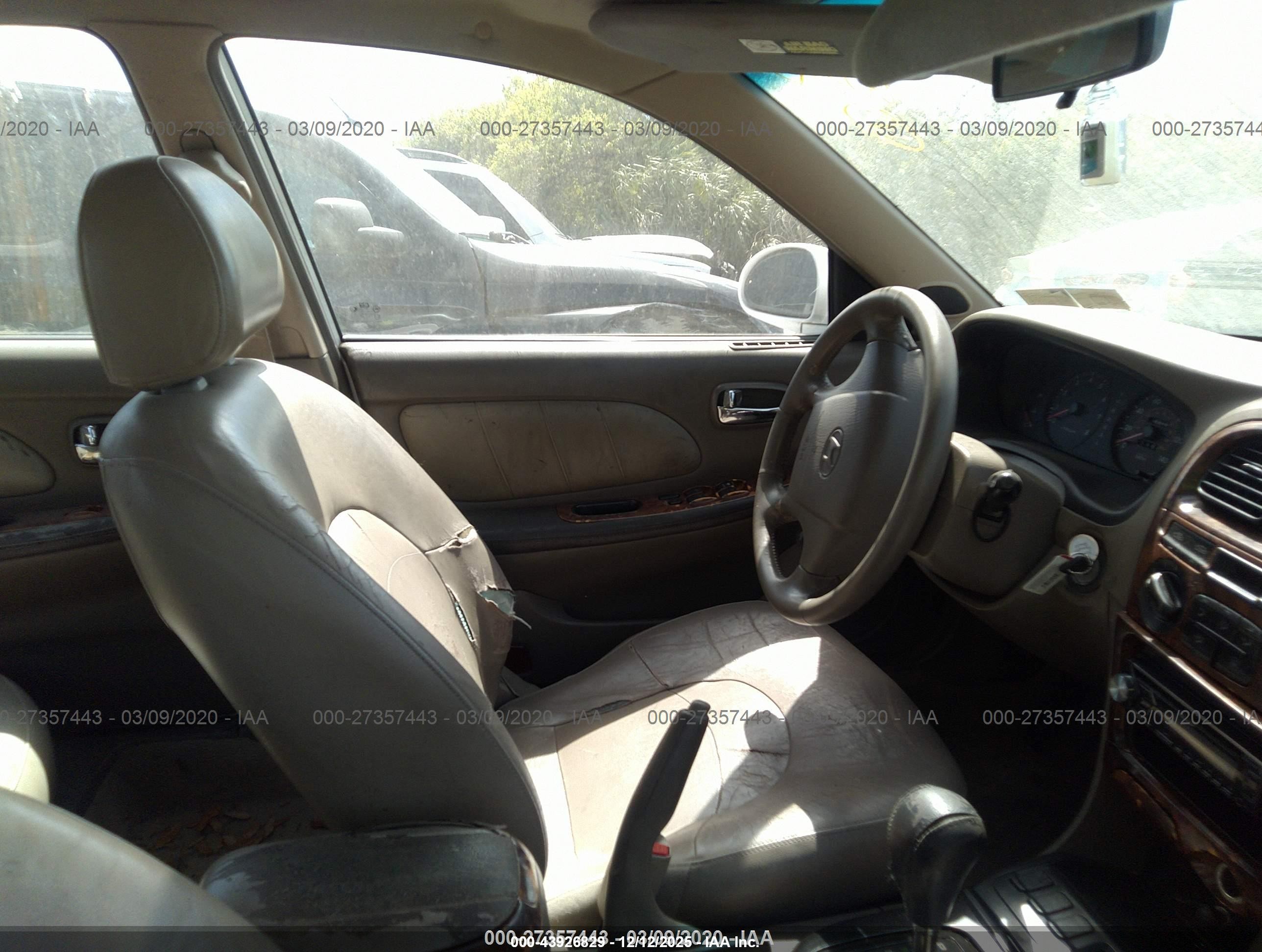 2001 Hyundai Sonata Gls White vin: KMHWF35V21A408702