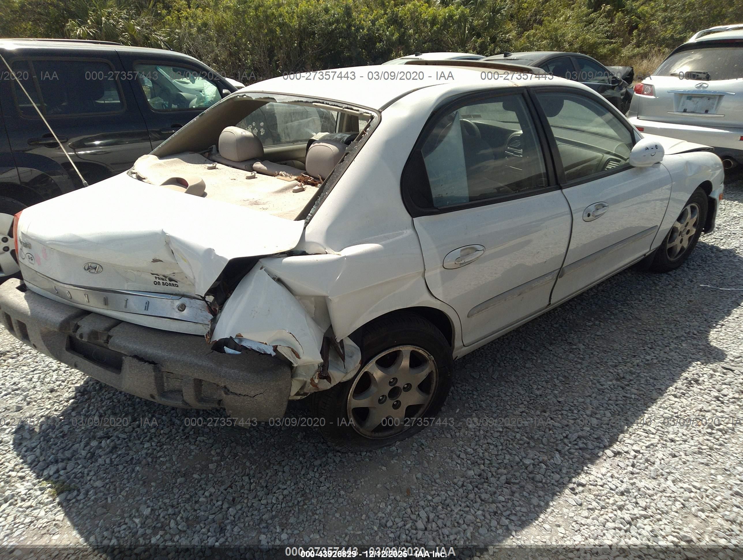2001 Hyundai Sonata Gls White vin: KMHWF35V21A408702