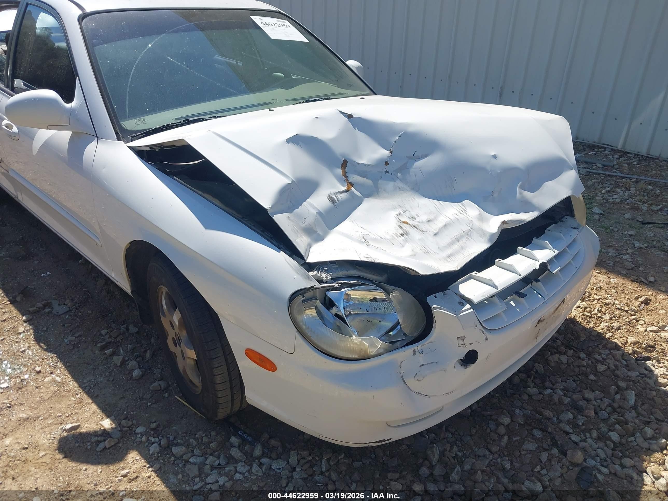 2000 Hyundai Sonata Gls V6 White vin: KMHWF35V2YA343747