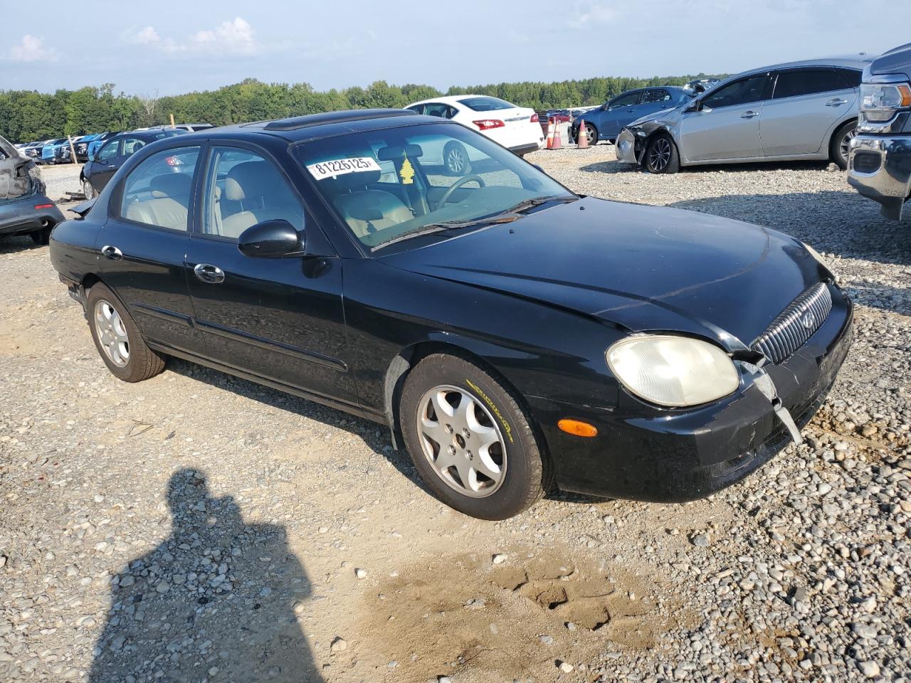 2001 Hyundai Sonata Gls Черный vin: KMHWF35V41A442480