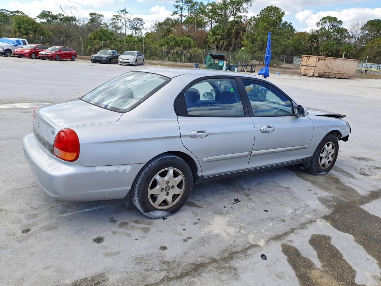 2001 Hyundai Sonata Gls Серебряный vin: KMHWF35V41A462177