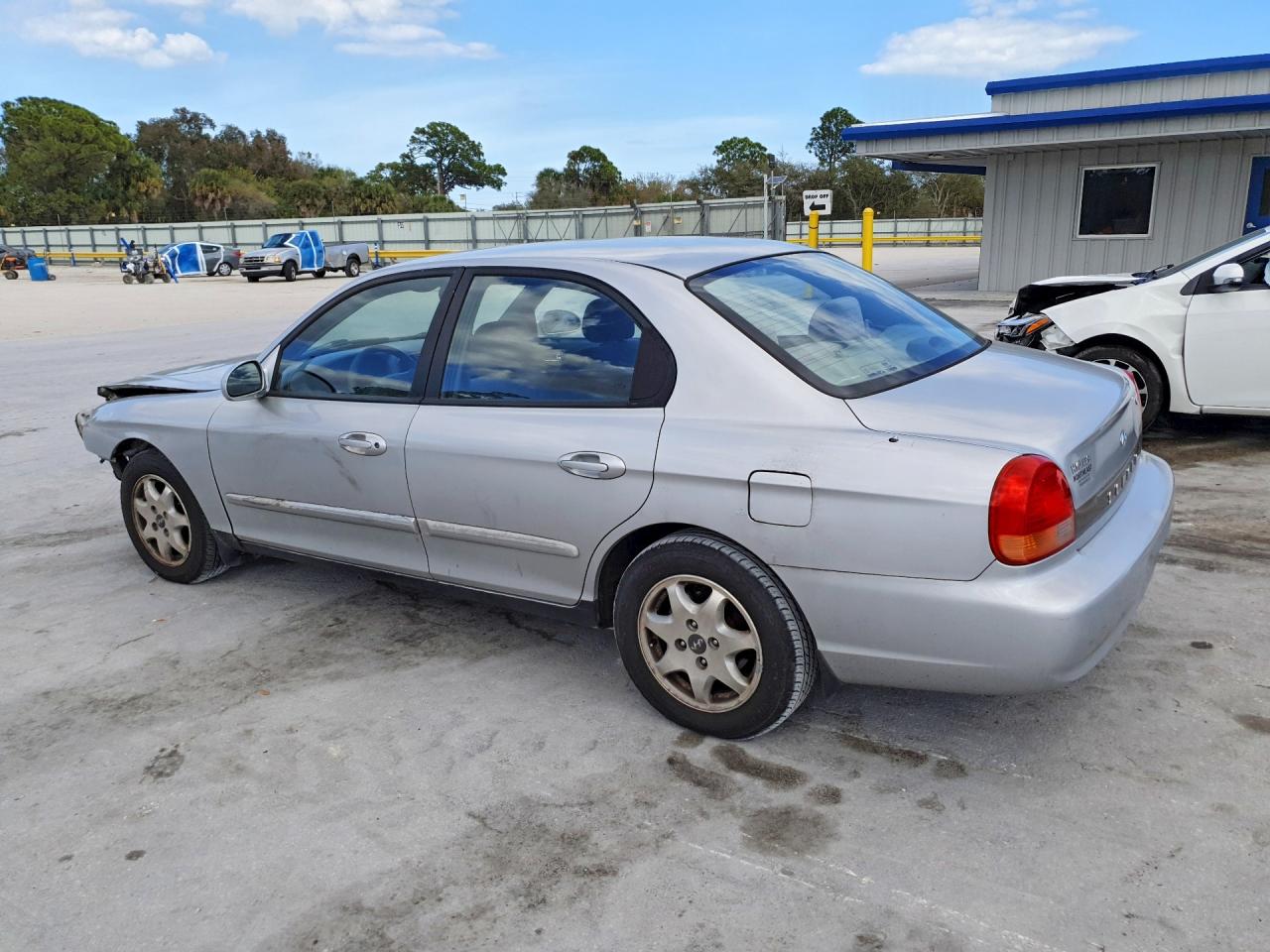 2001 Hyundai Sonata Gls Серебряный vin: KMHWF35V41A462177