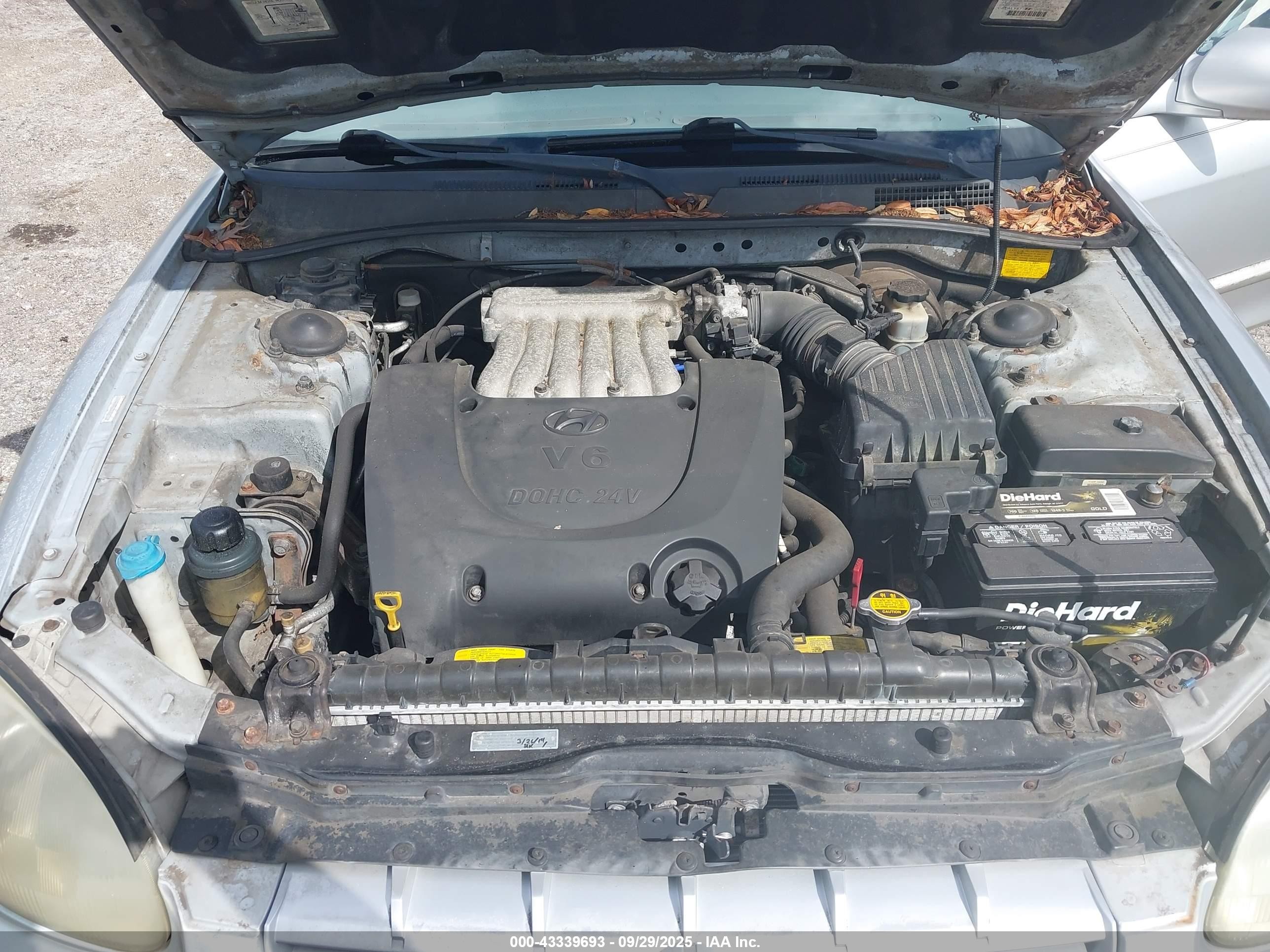 2000 Hyundai Sonata Gls V6 Silver vin: KMHWF35V4YA338212