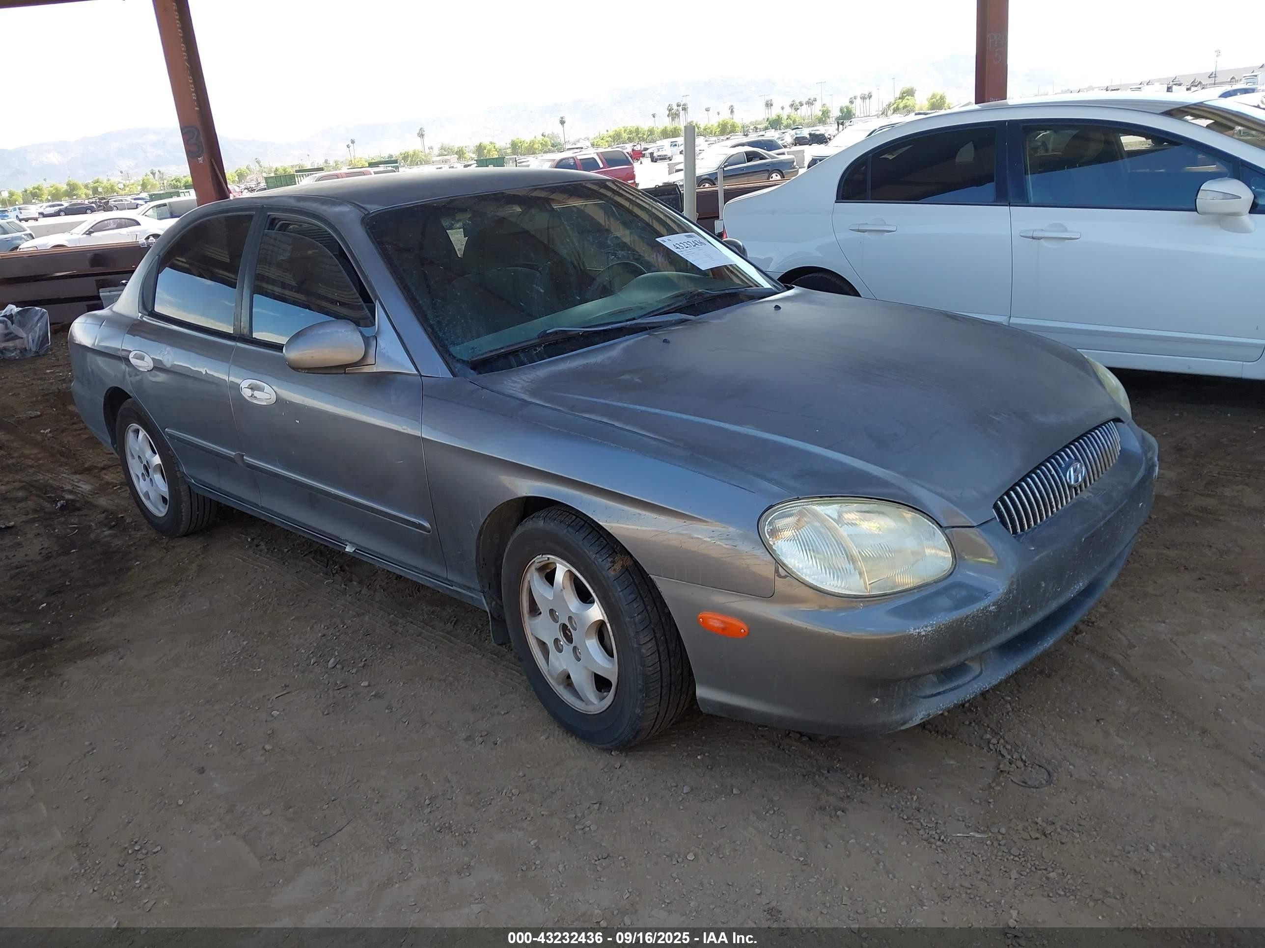2001 Hyundai Sonata Gls/gls W/leather Серый vin: KMHWF35V61A448488