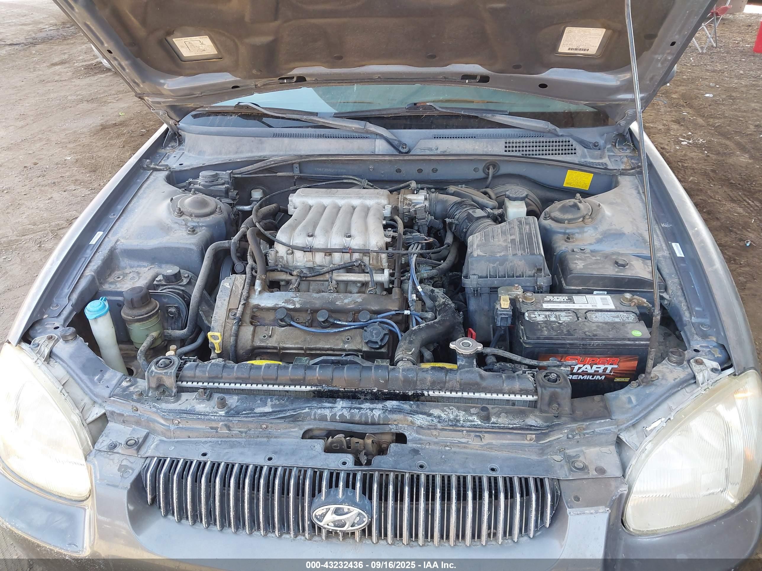 2001 Hyundai Sonata Gls/gls W/leather Серый vin: KMHWF35V61A448488