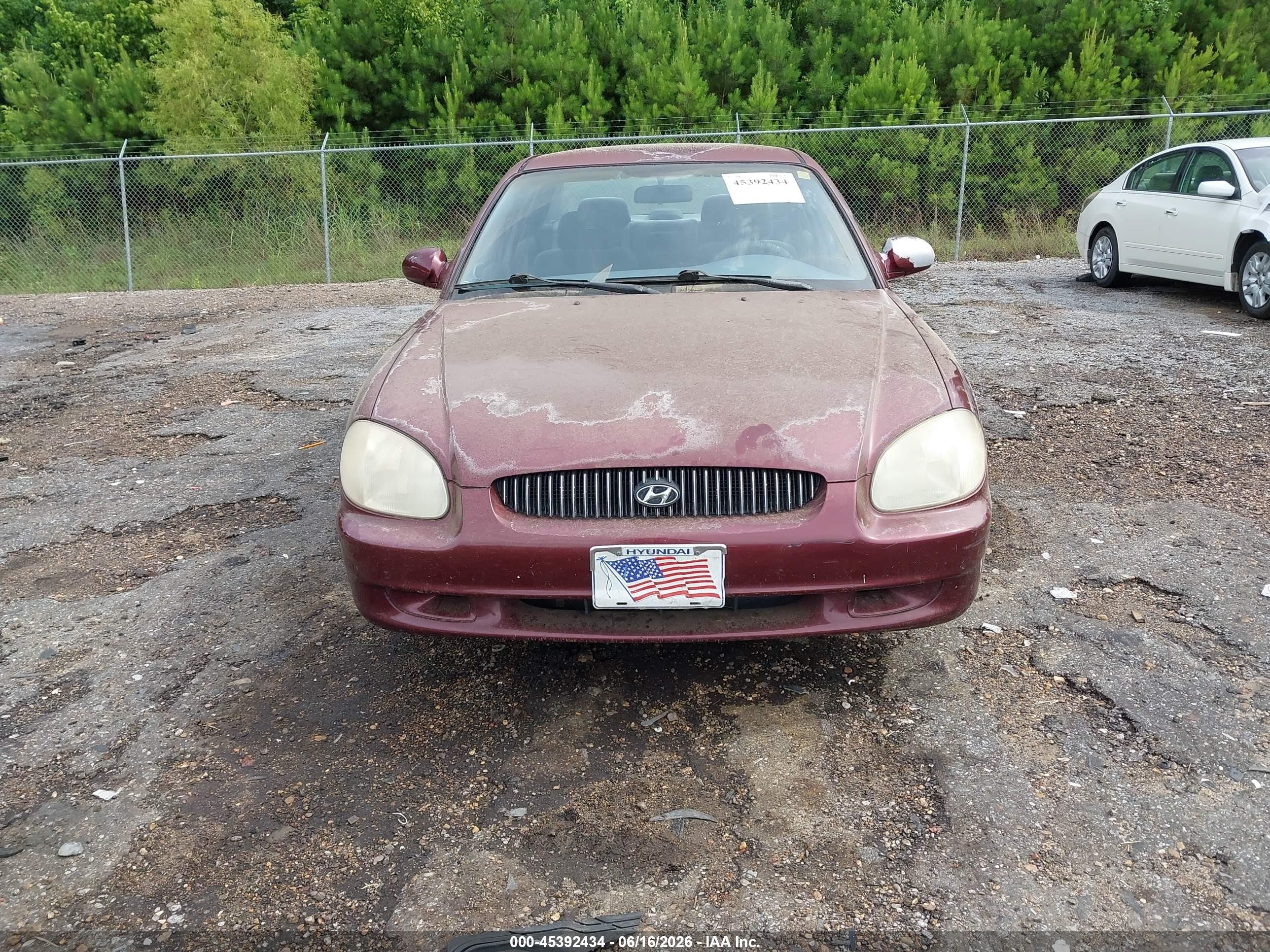 2001 Hyundai Sonata Gls/gls W/leather Красный vin: KMHWF35V91A442944