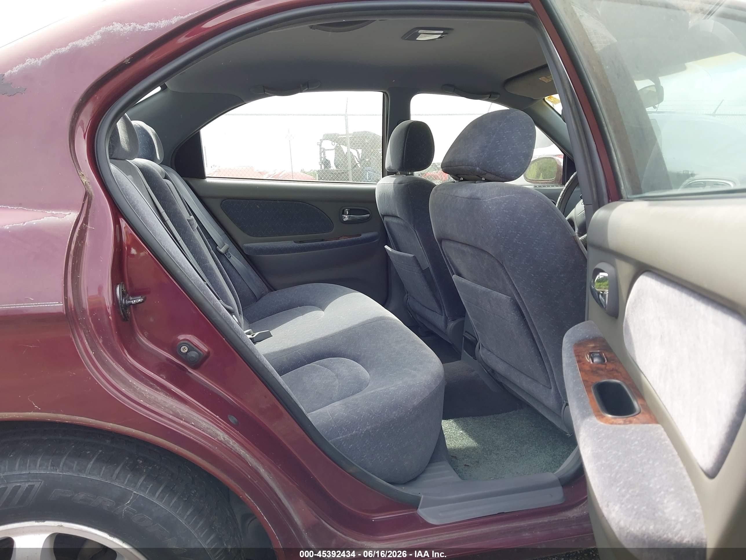 2001 Hyundai Sonata Gls/gls W/leather Красный vin: KMHWF35V91A442944