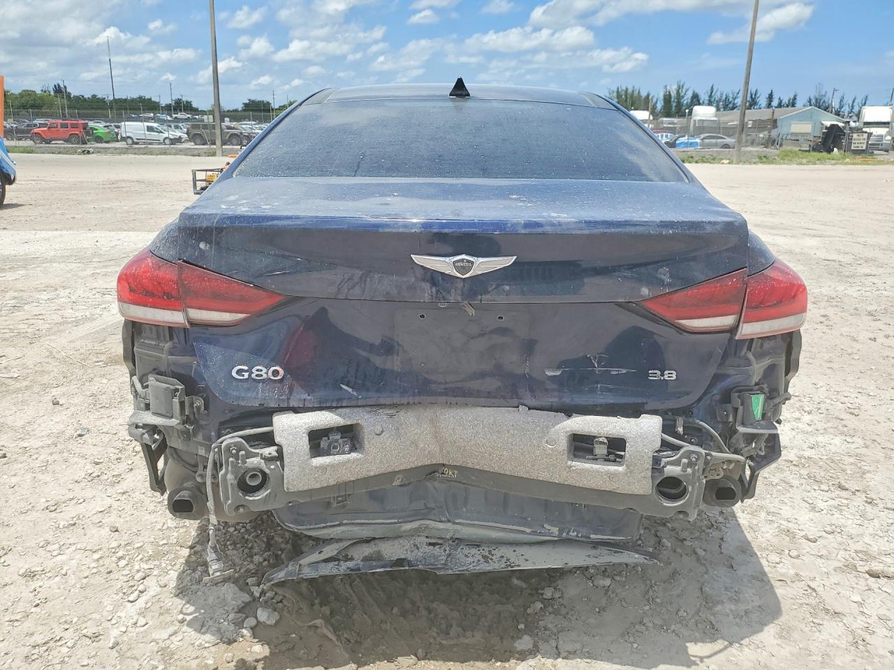2020 Genesis G80 3.8 Blue vin: KMTFN4JE8LU337687