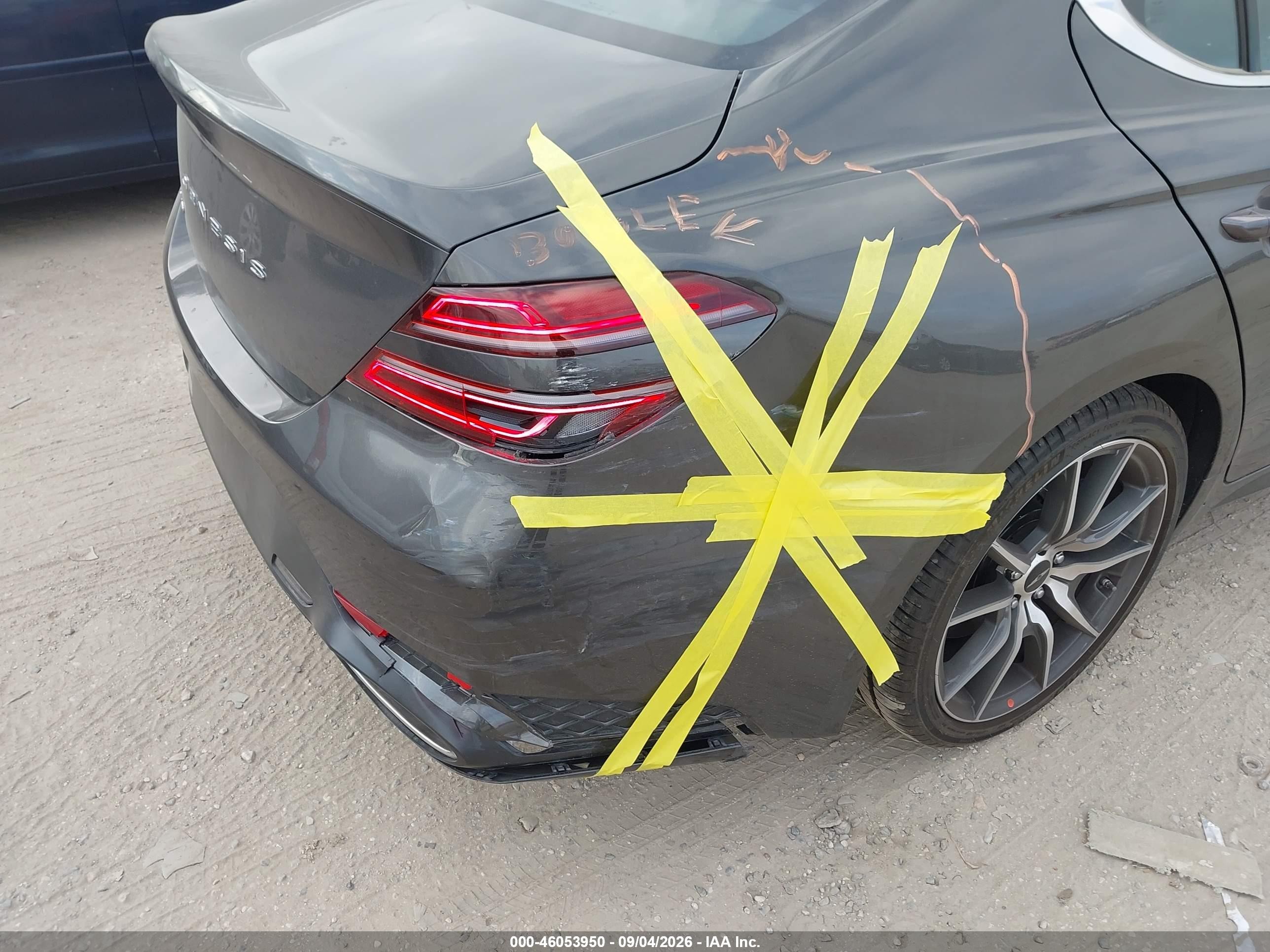 2026 Genesis G70 2.5t Rwd Черный vin: KMTG14SC2TU177870