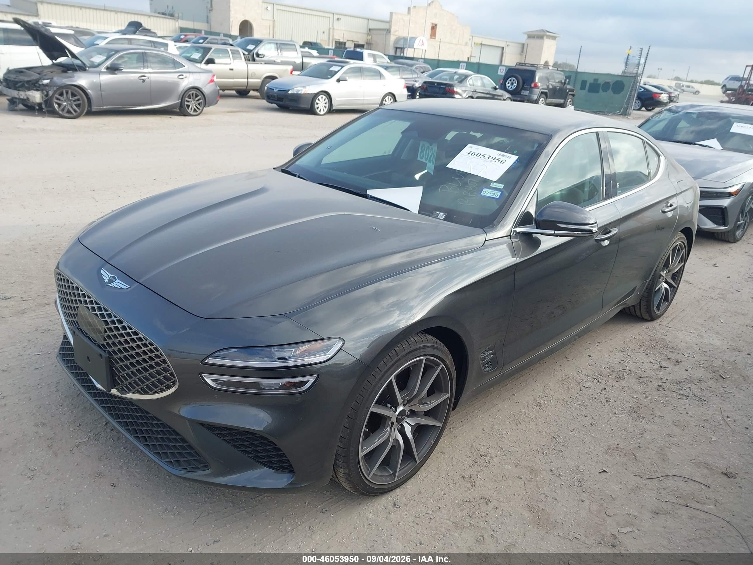2026 Genesis G70 2.5t Rwd Черный vin: KMTG14SC2TU177870