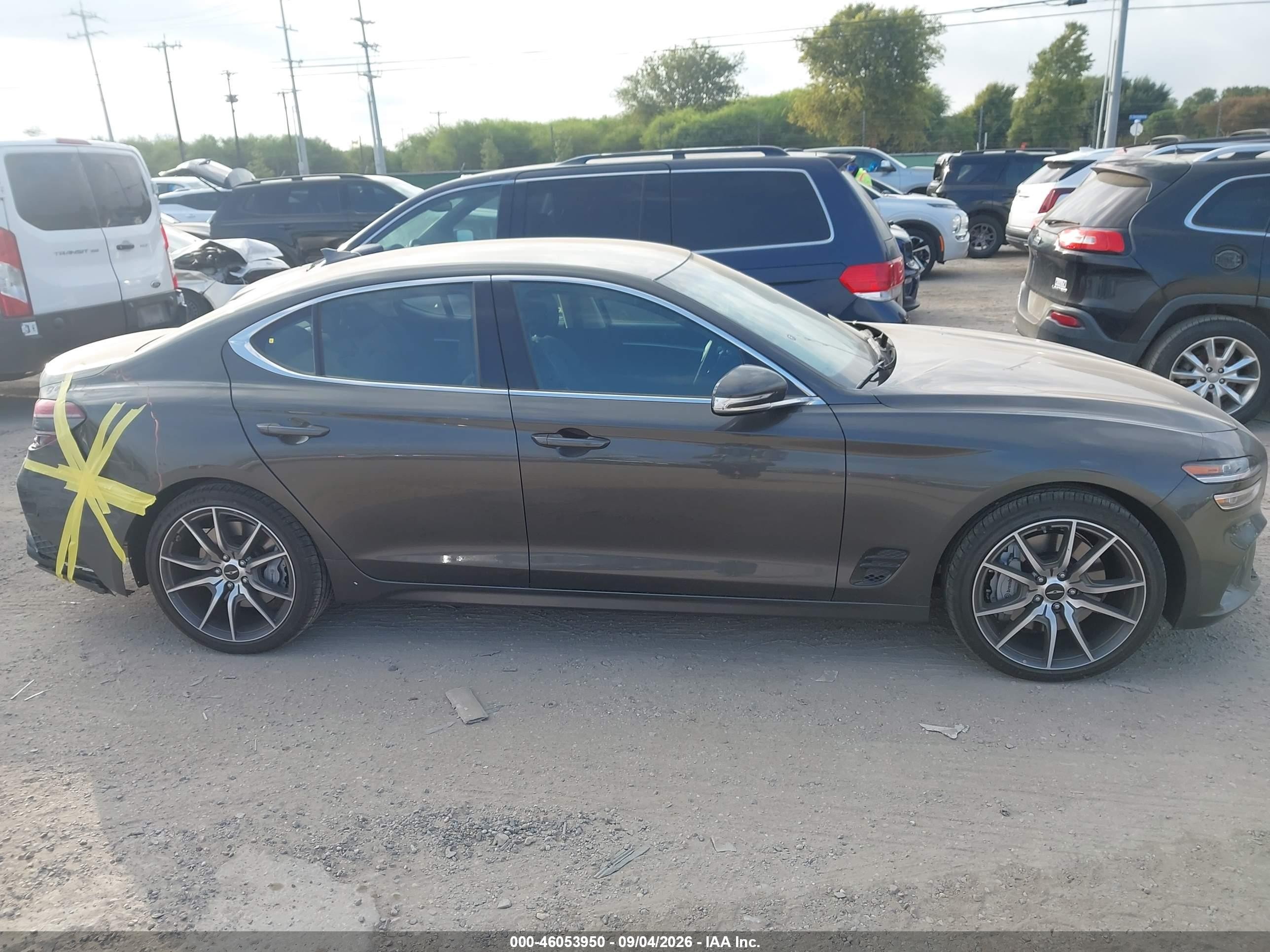 2026 Genesis G70 2.5t Rwd Черный vin: KMTG14SC2TU177870