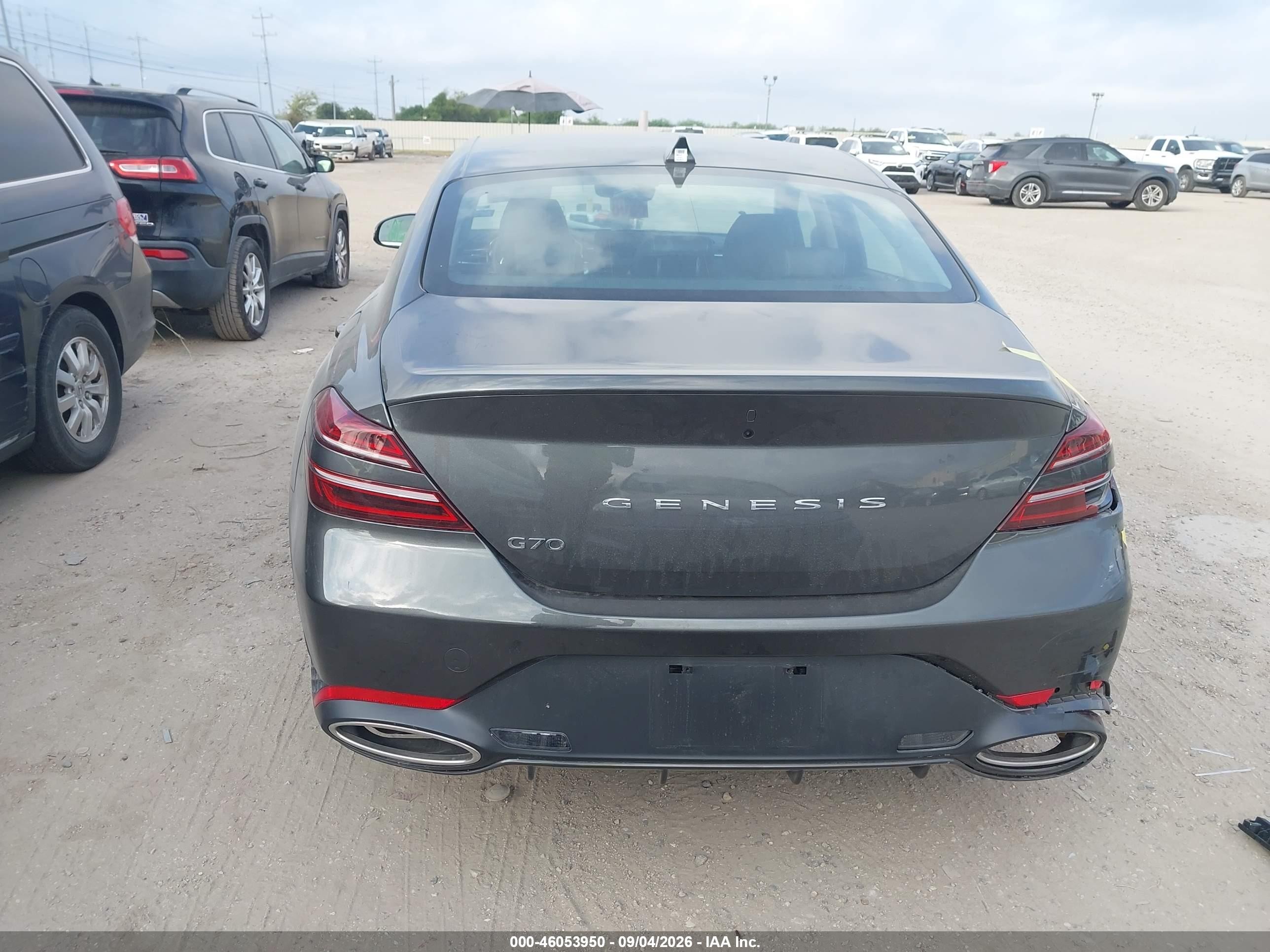 2026 Genesis G70 2.5t Rwd Черный vin: KMTG14SC2TU177870