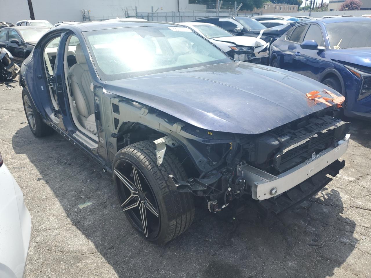 2026 Genesis G70 Prestige Синий vin: KMTG24SC0TU163642 Damage: Grille, Missing, Replacement Required