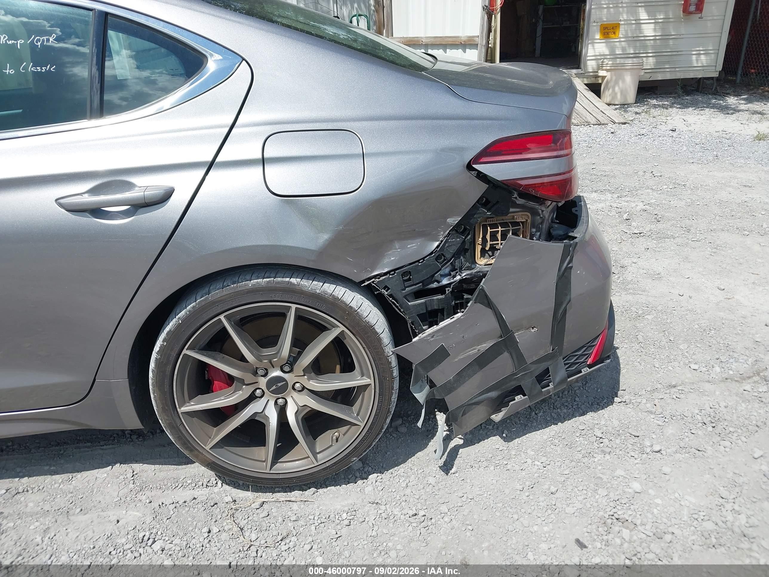 2025 Genesis G70 2.5t Awd Silver vin: KMTG34SC1SU155383