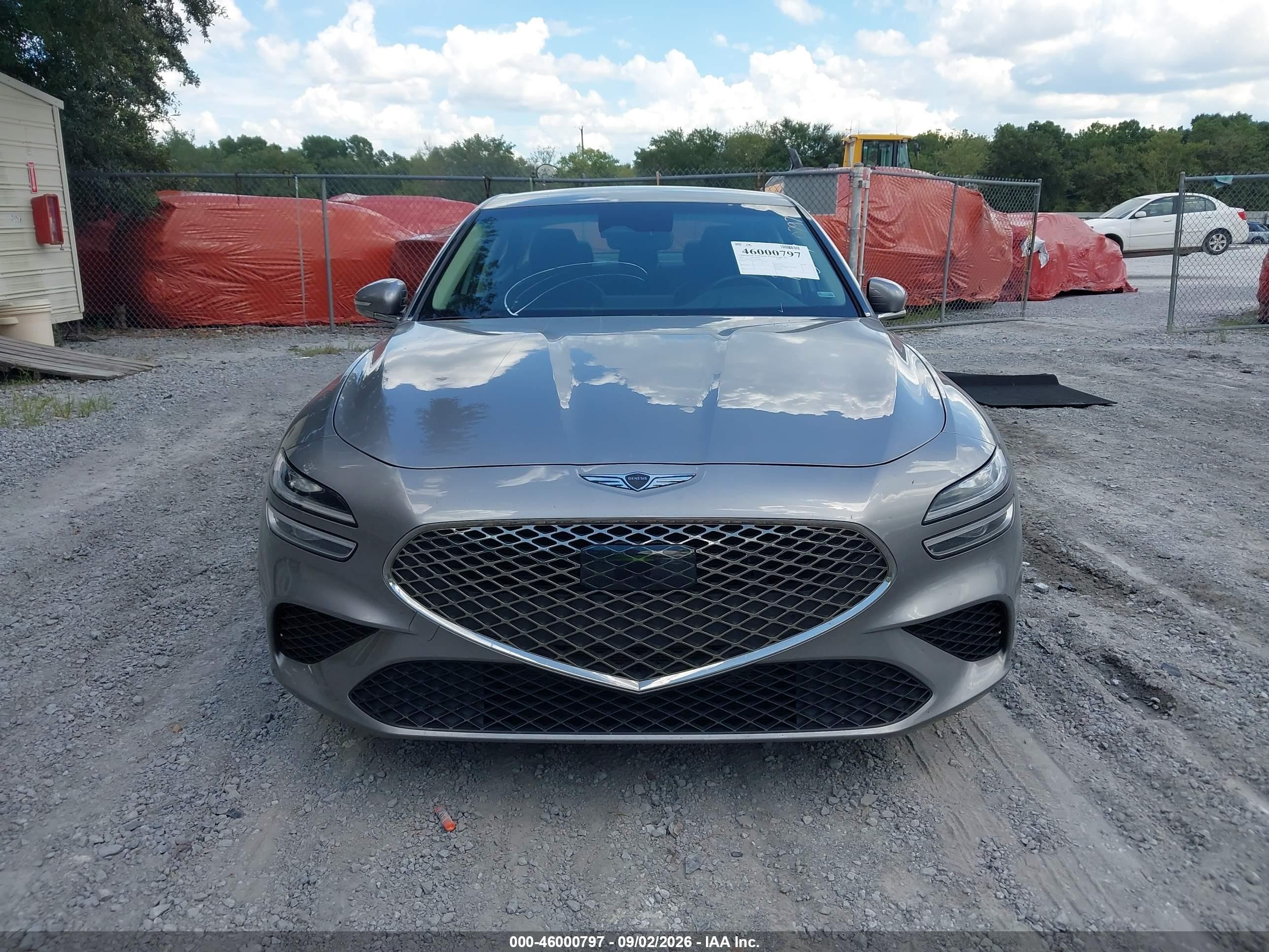 2025 Genesis G70 2.5t Awd Silver vin: KMTG34SC1SU155383