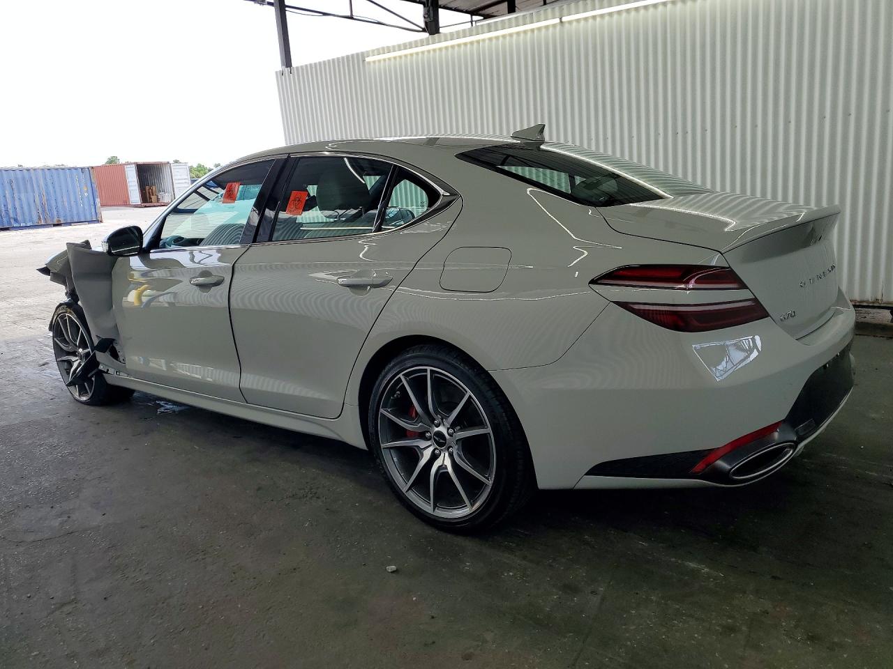 2025 Genesis G70 2.5t Standard Silver vin: KMTG34SC8SU155686
